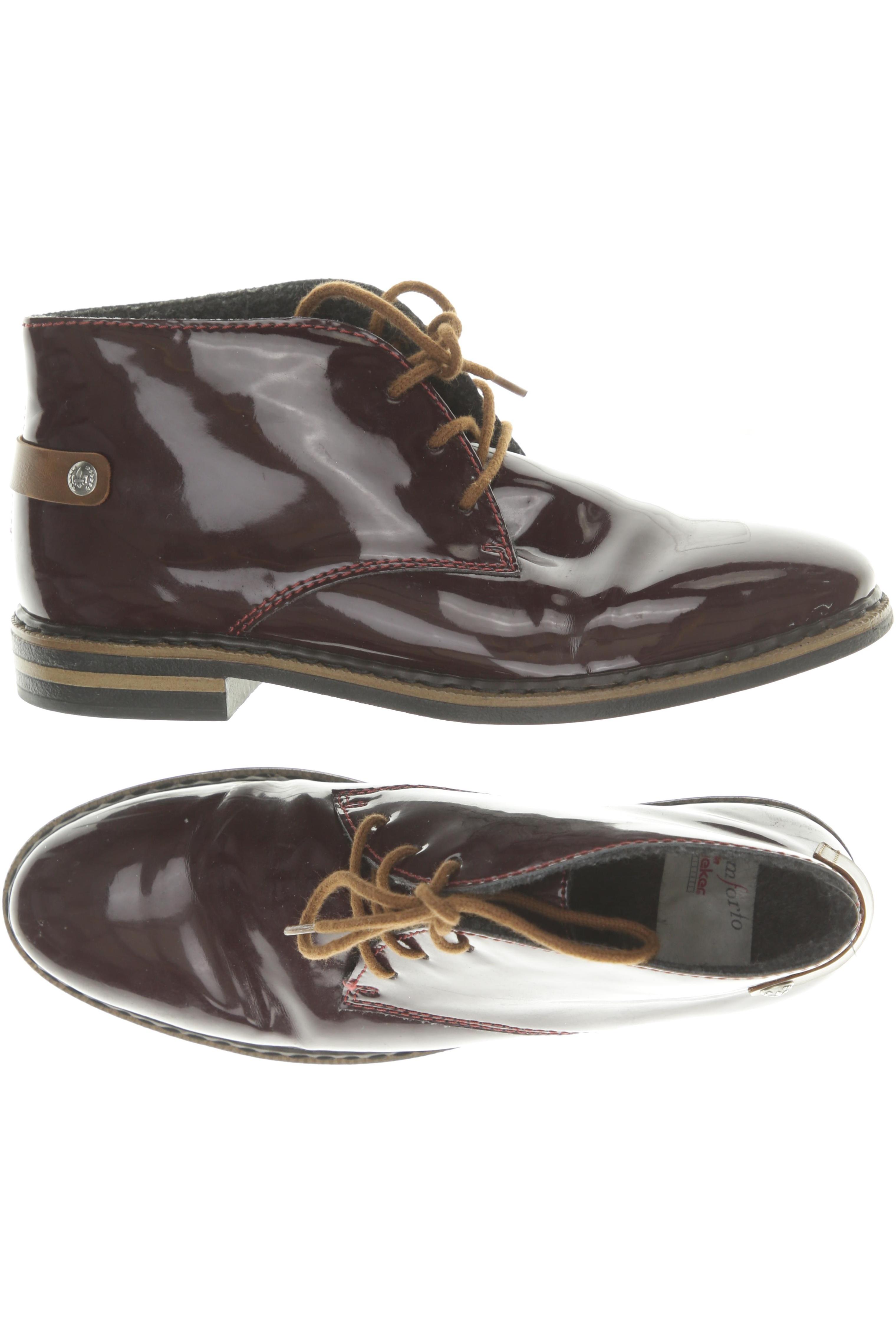

Rieker Damen Stiefelette, rot, Gr. 37