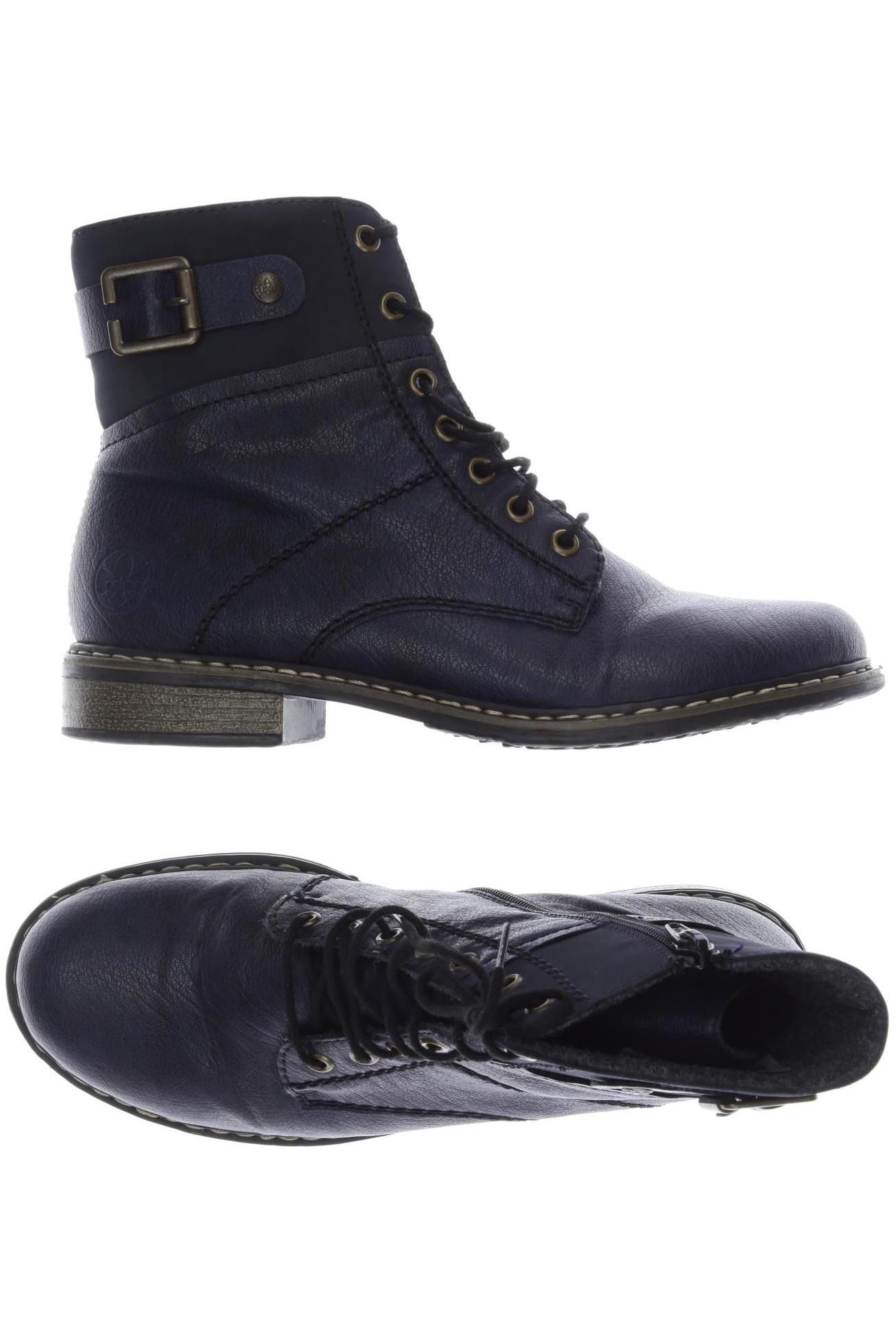 

Rieker Damen Stiefelette, marineblau, Gr. 39