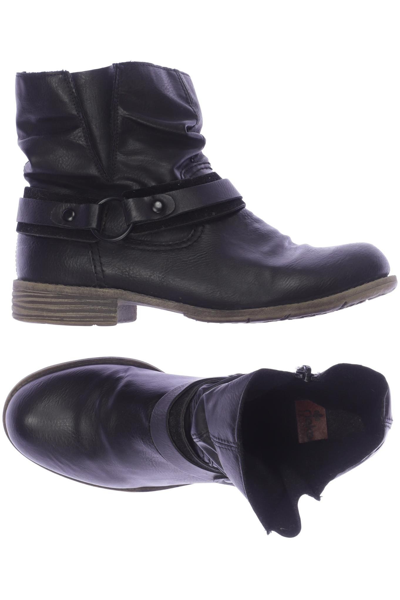 

Rieker Damen Stiefelette, schwarz, Gr. 38