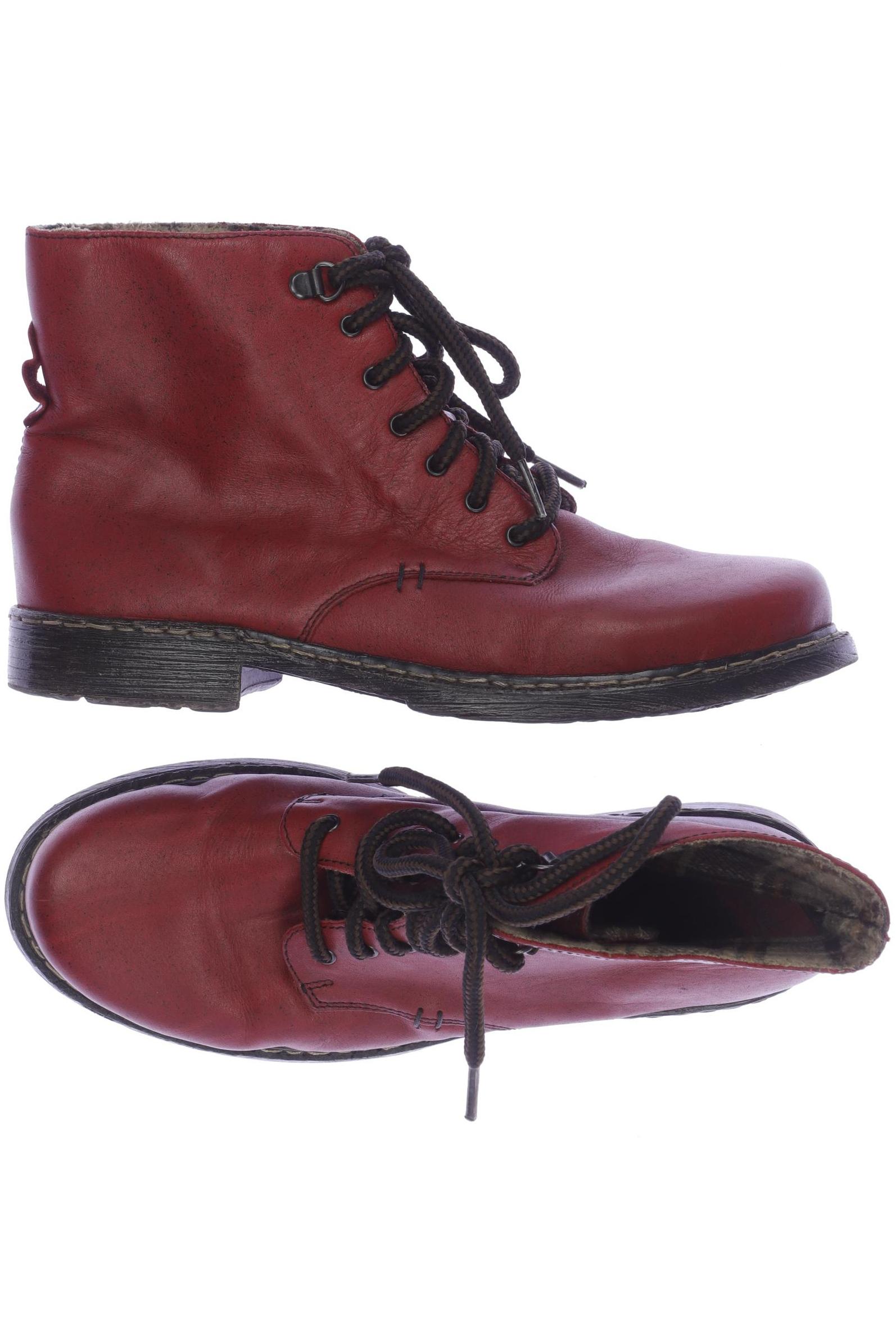 

Rieker Damen Stiefelette, rot, Gr. 39