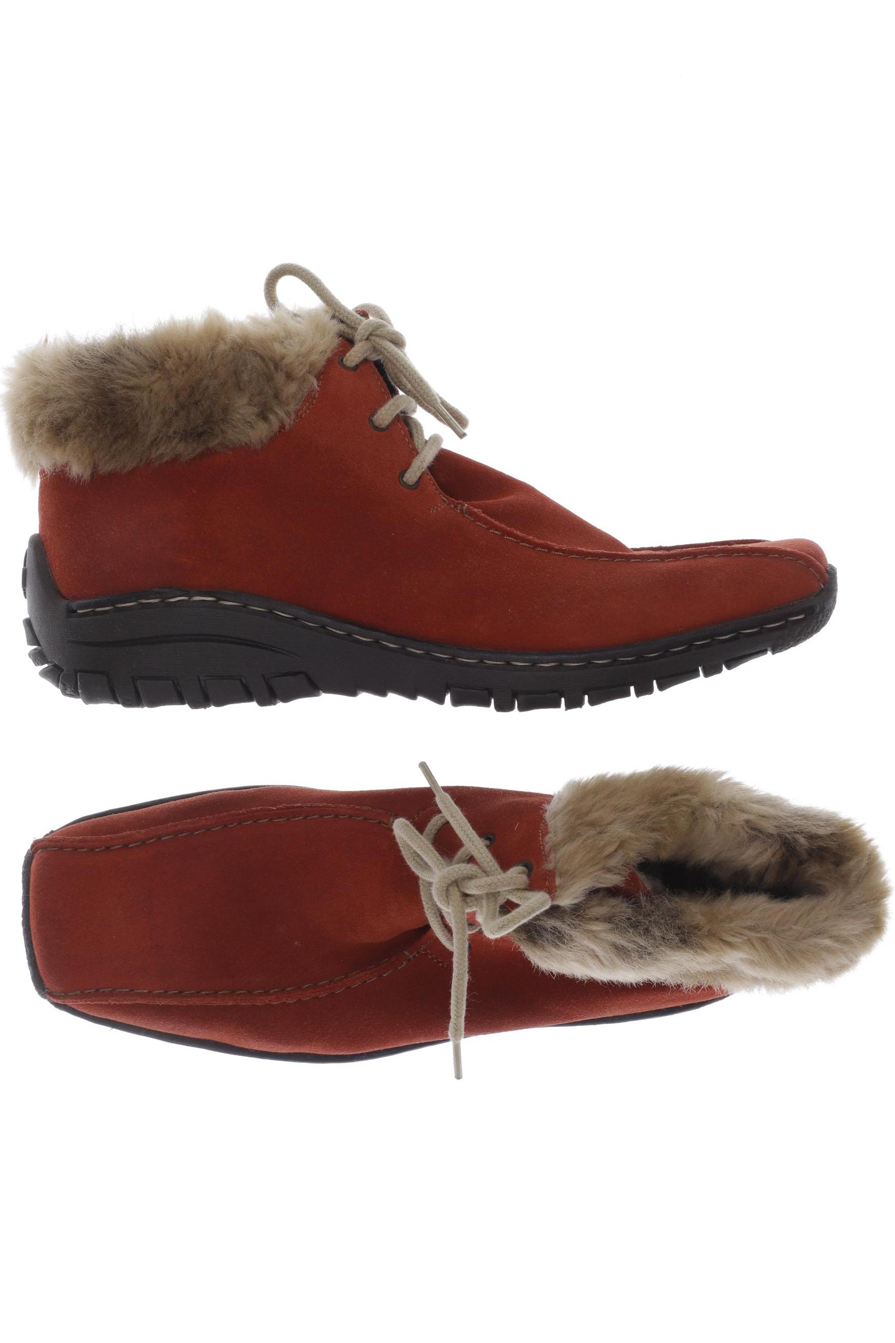 

Rieker Damen Stiefelette, rot, Gr. 39