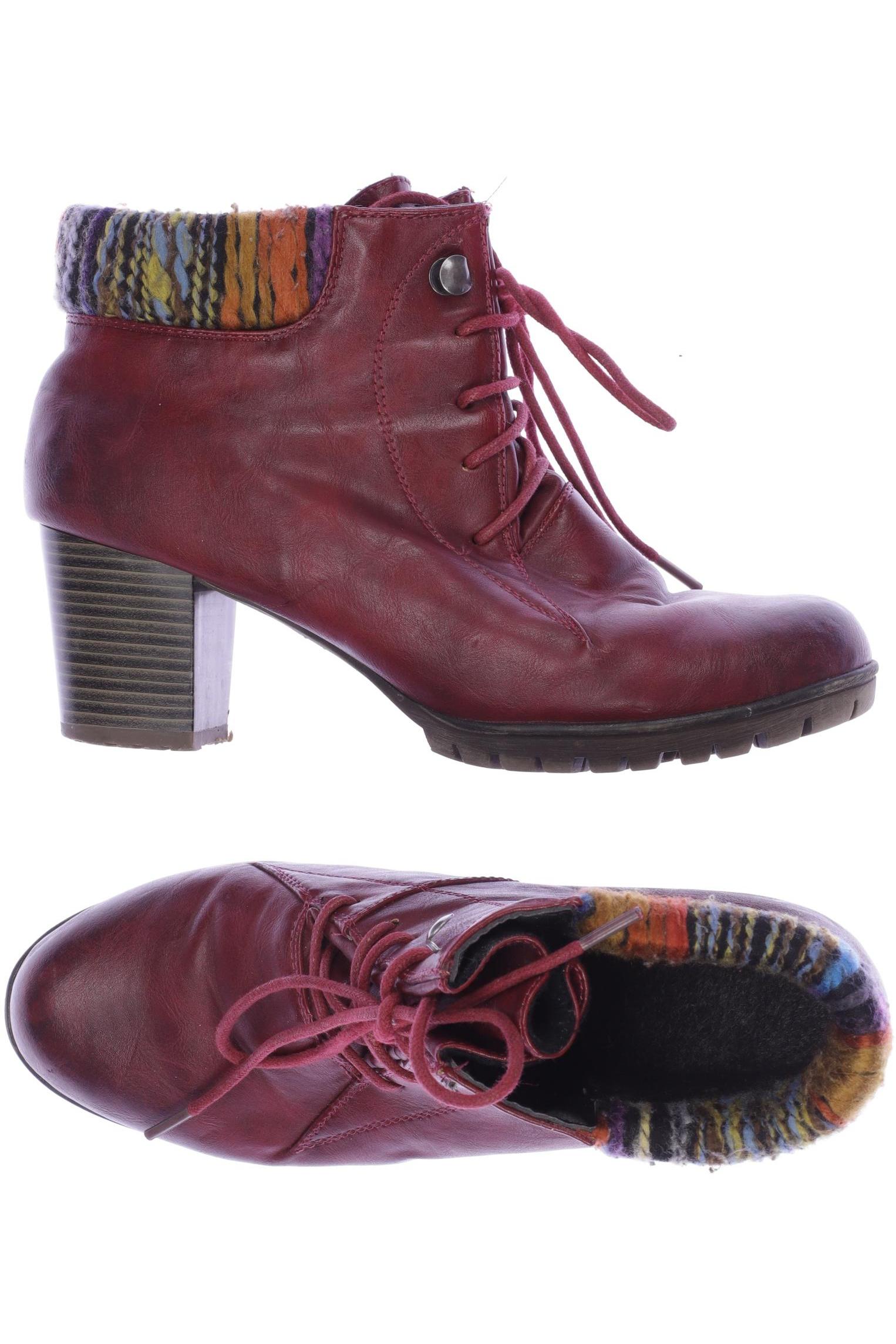 

Rieker Damen Stiefelette, bordeaux, Gr. 38