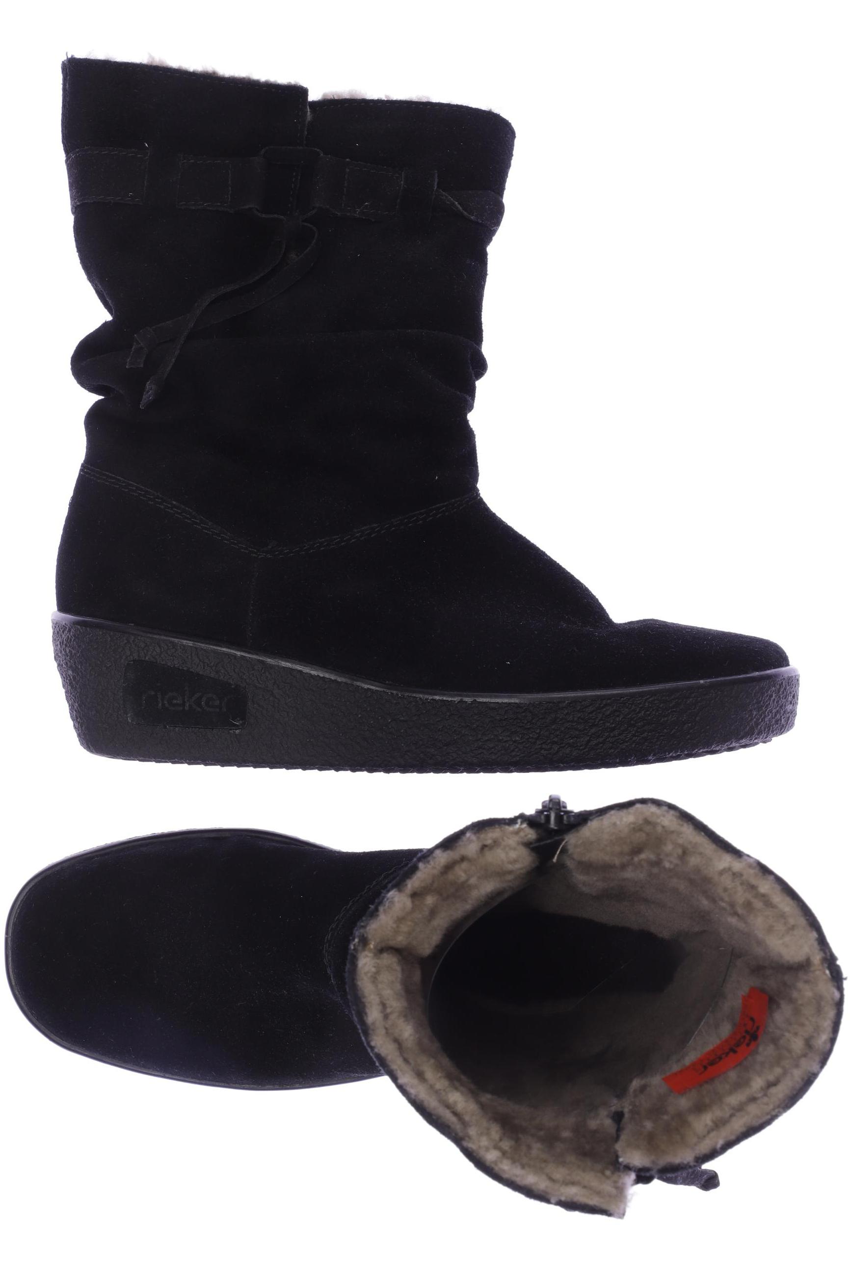 

Rieker Damen Stiefelette, schwarz, Gr. 40