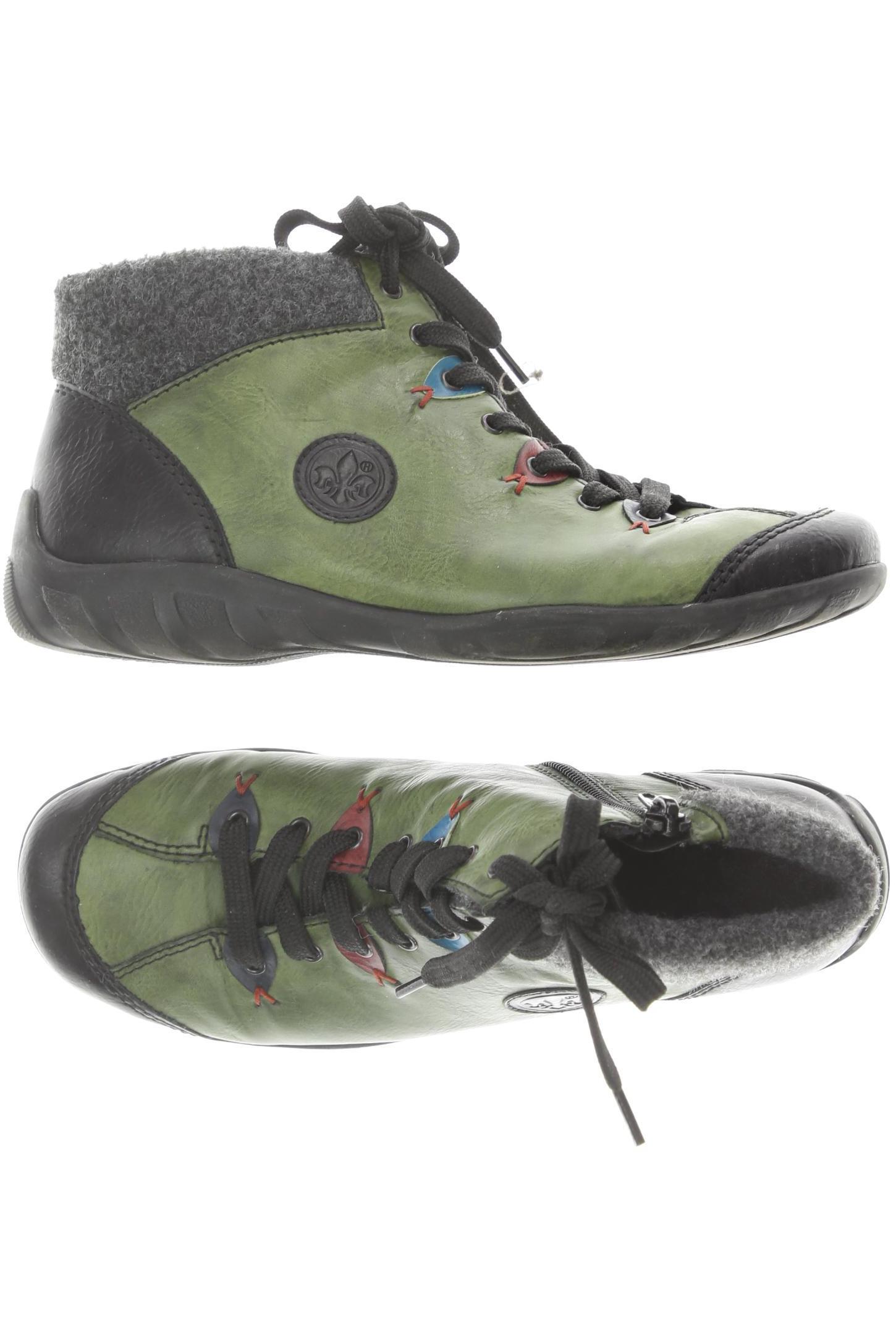 

Rieker Damen Stiefelette, grün, Gr. 38