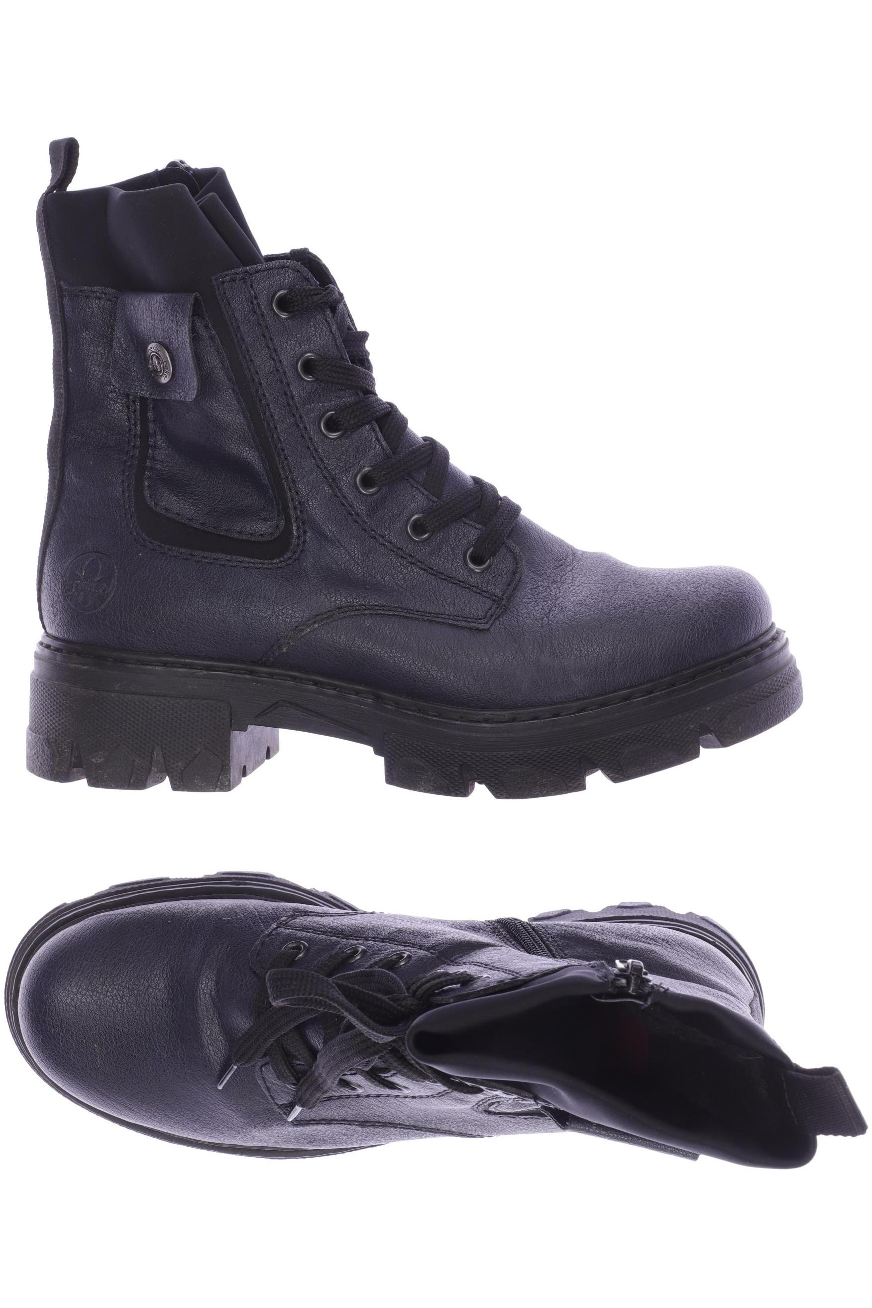 

Rieker Damen Stiefelette, marineblau