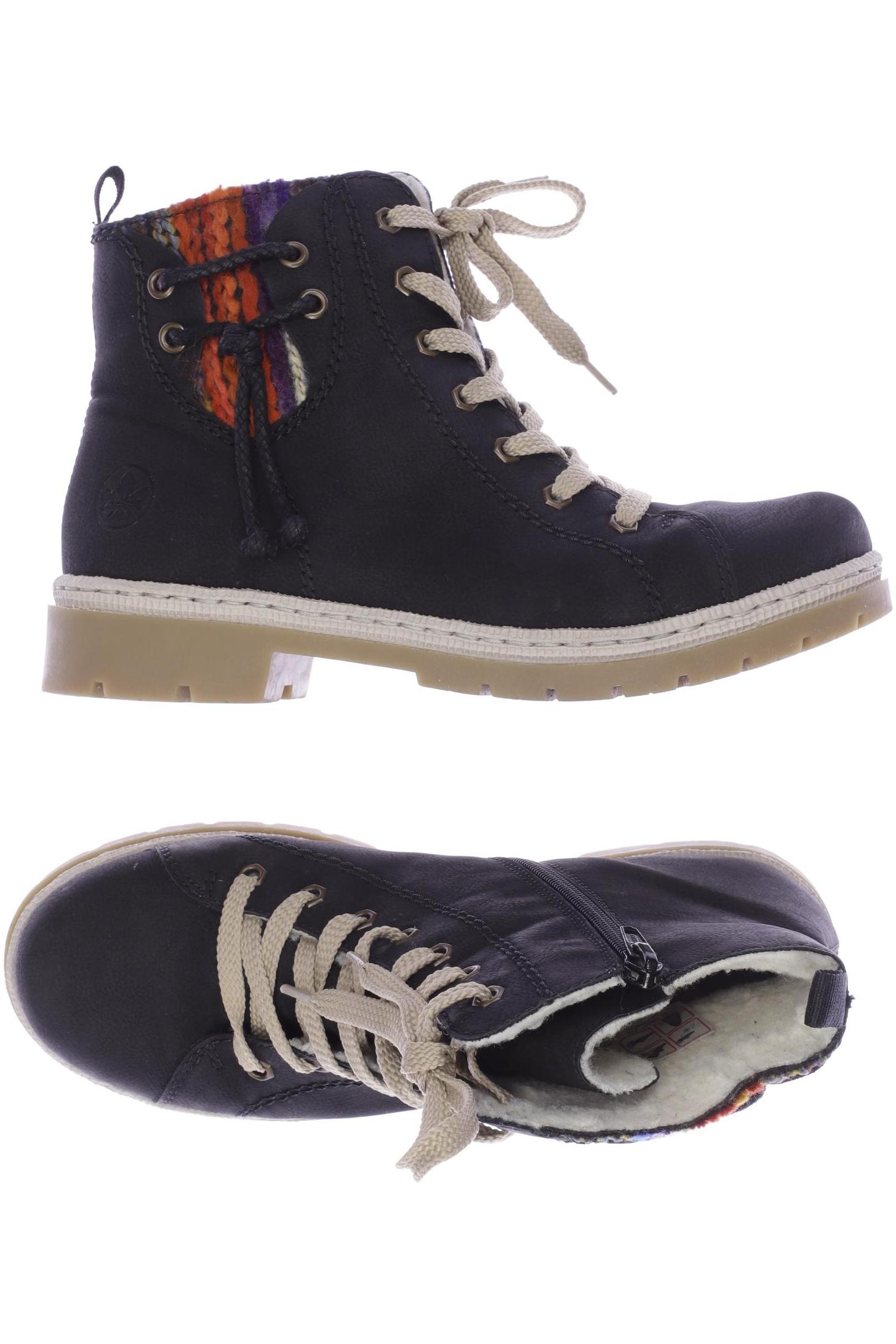

Rieker Damen Stiefelette, schwarz