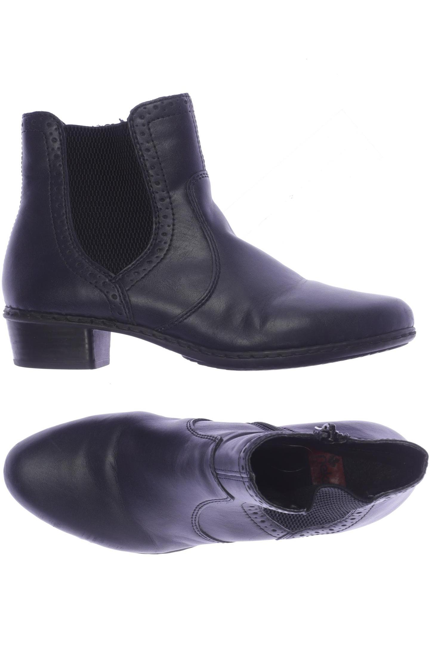 

Rieker Damen Stiefelette, marineblau, Gr. 37
