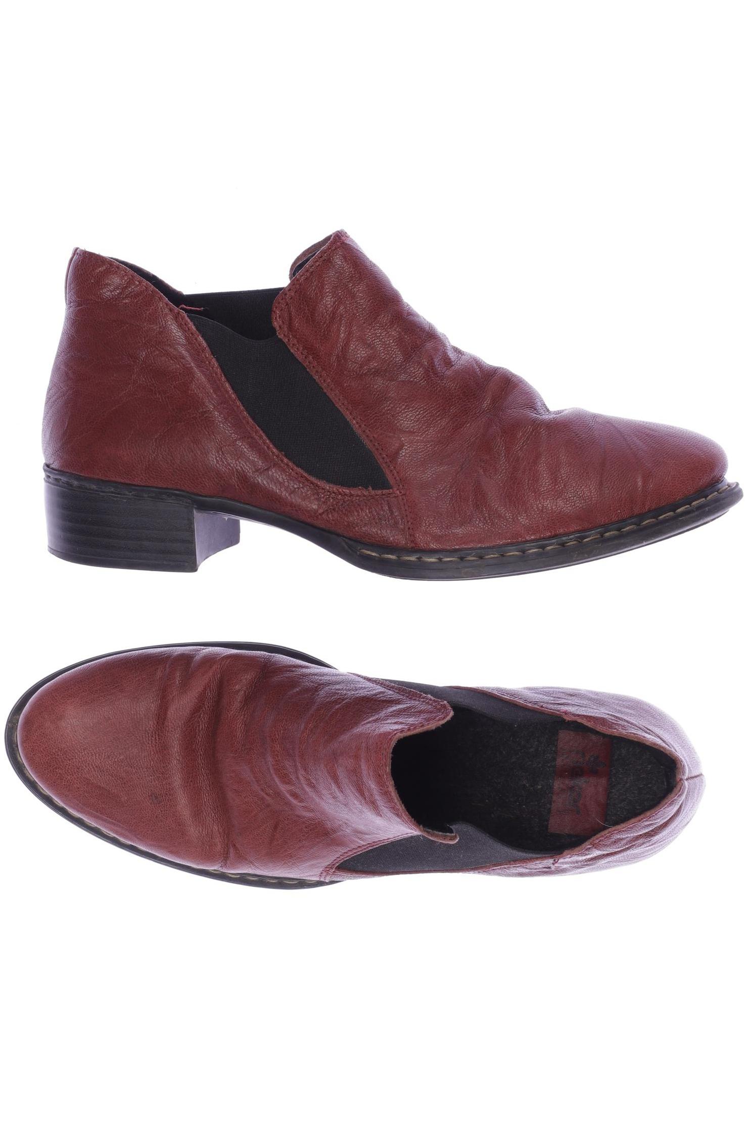 

Rieker Damen Stiefelette, bordeaux, Gr. 38