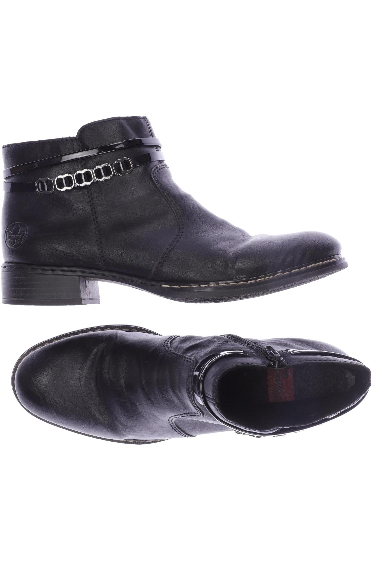 

Rieker Damen Stiefelette, schwarz, Gr. 40