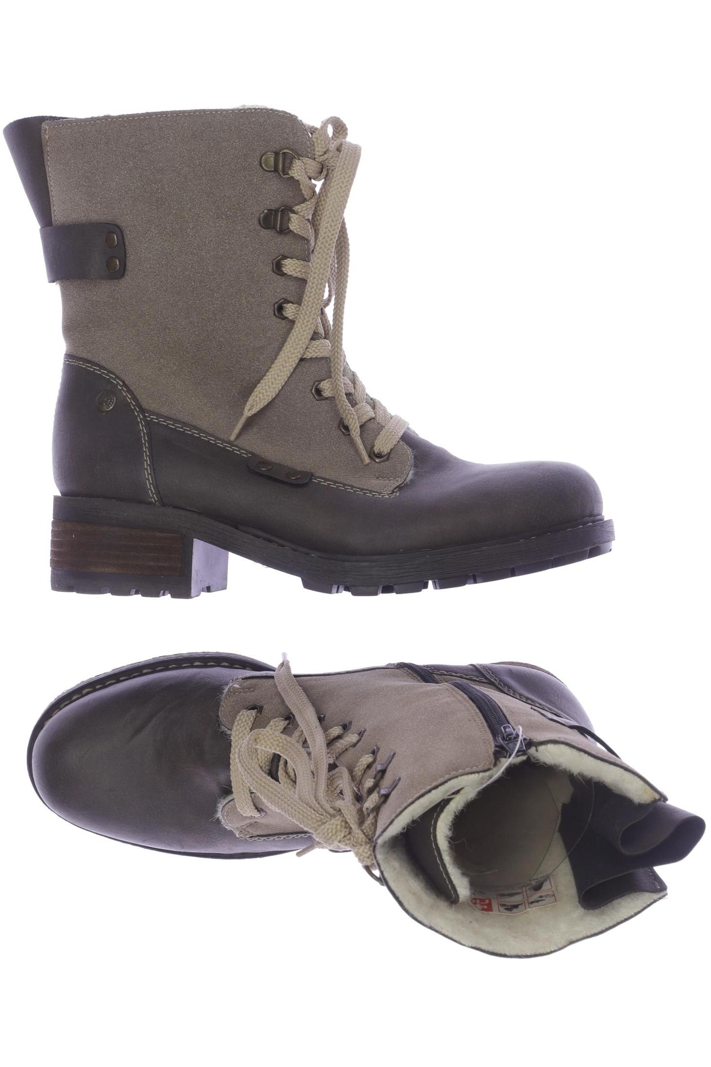 

Rieker Damen Stiefelette, beige, Gr. 37