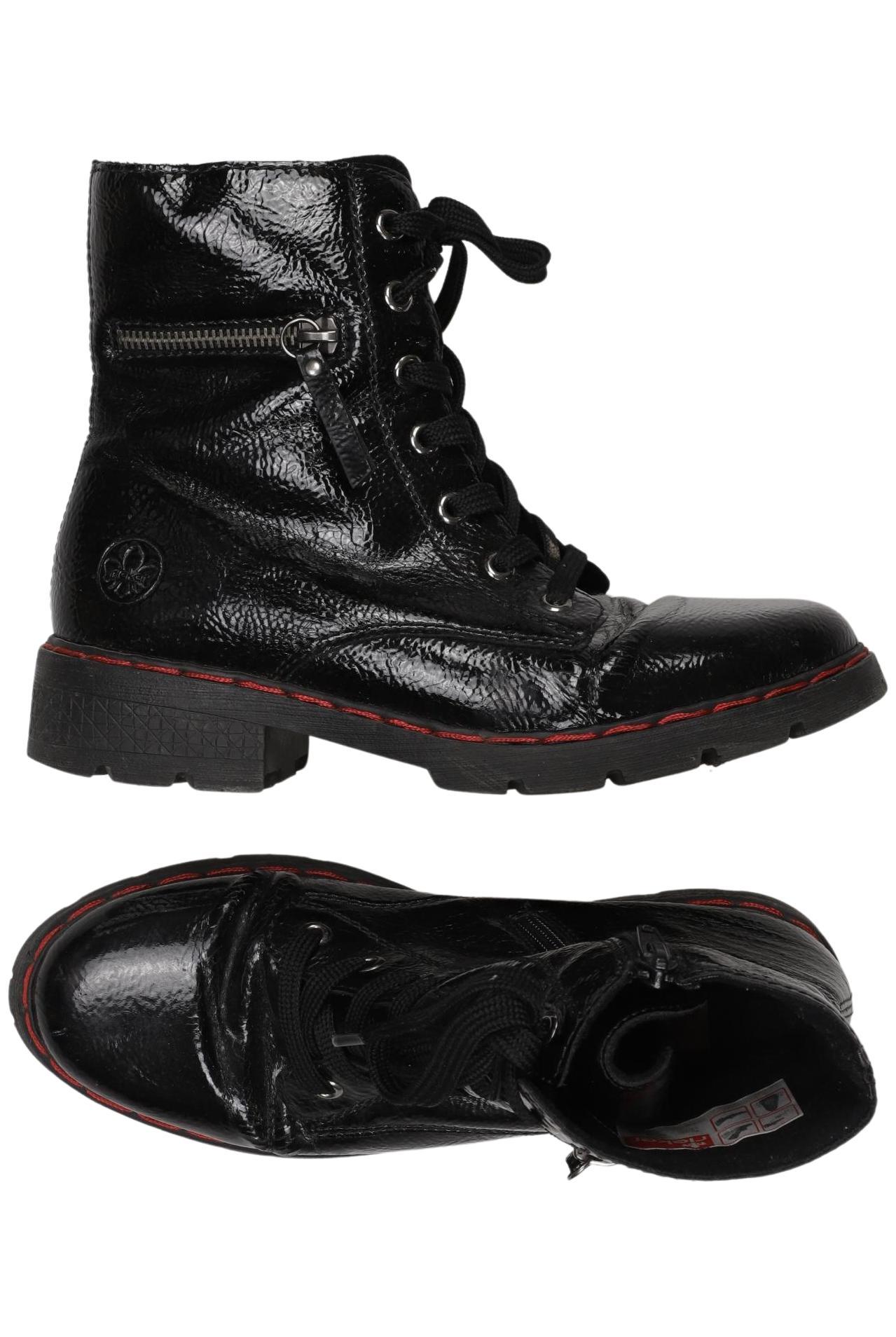 

Rieker Damen Stiefelette, schwarz, Gr. 38