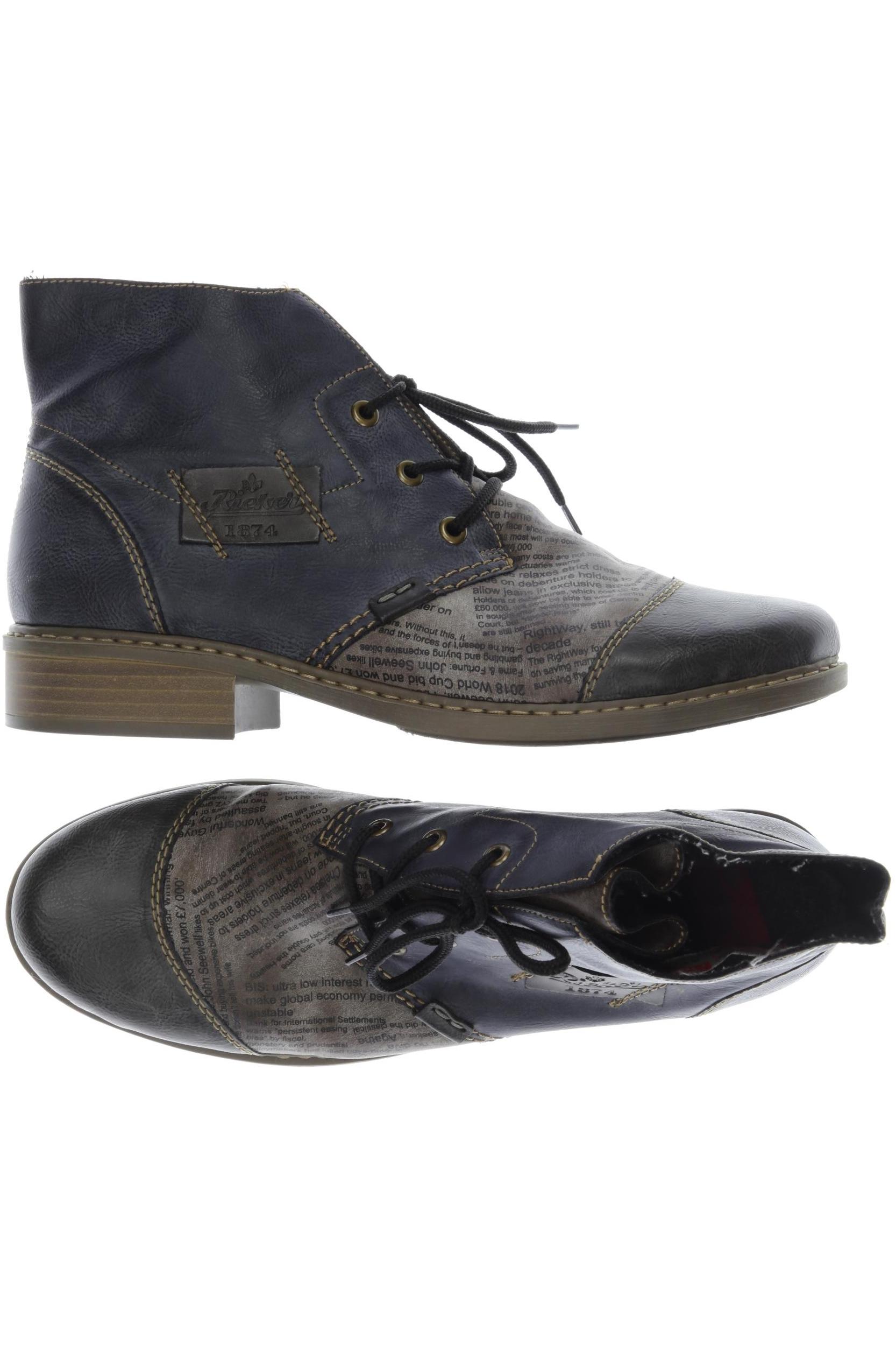 

Rieker Damen Stiefelette, marineblau, Gr. 41
