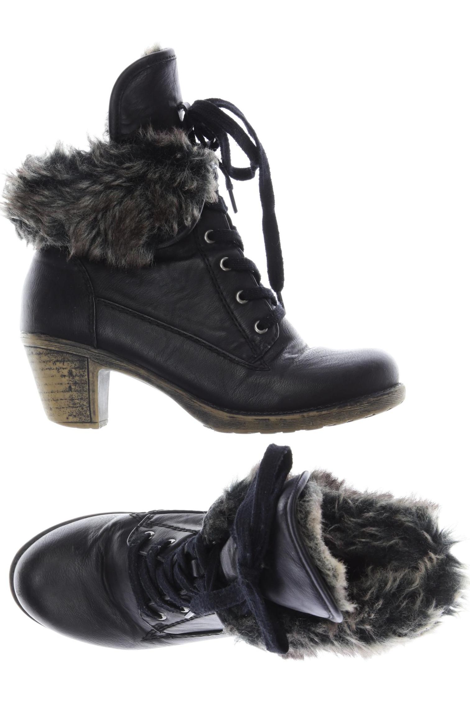 

Rieker Damen Stiefelette, schwarz, Gr. 37