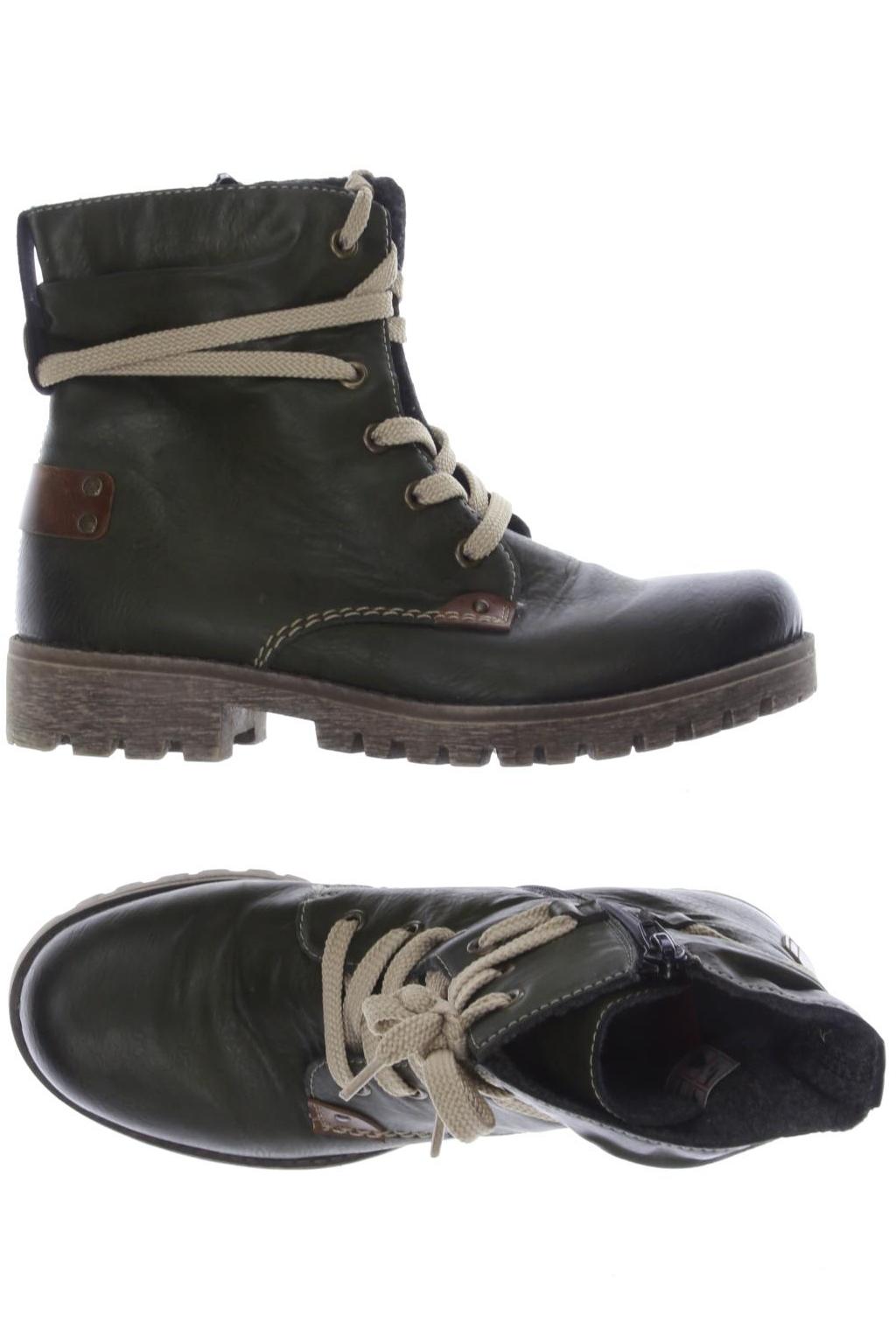 

Rieker Damen Stiefelette, grün, Gr. 37