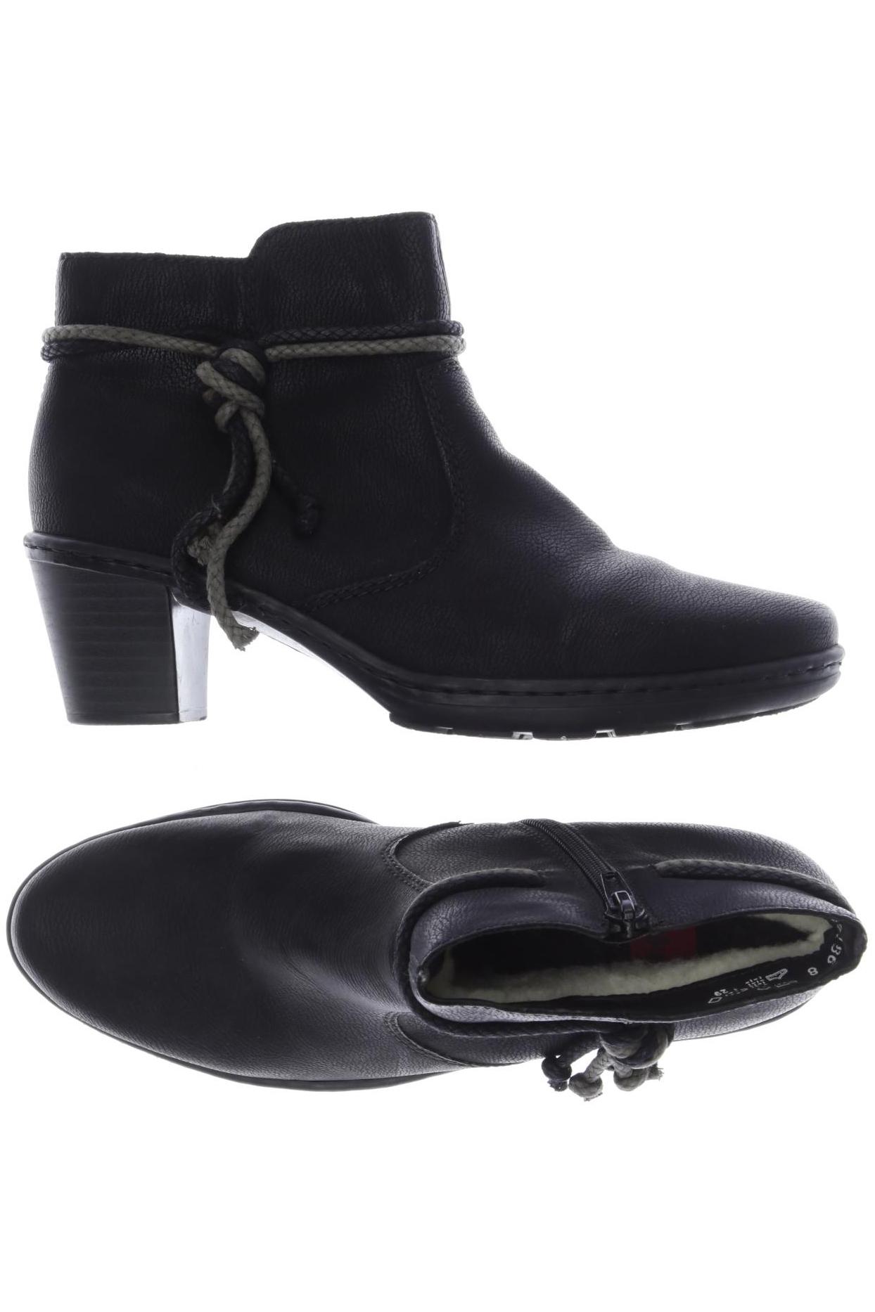 

Rieker Damen Stiefelette, schwarz, Gr. 38