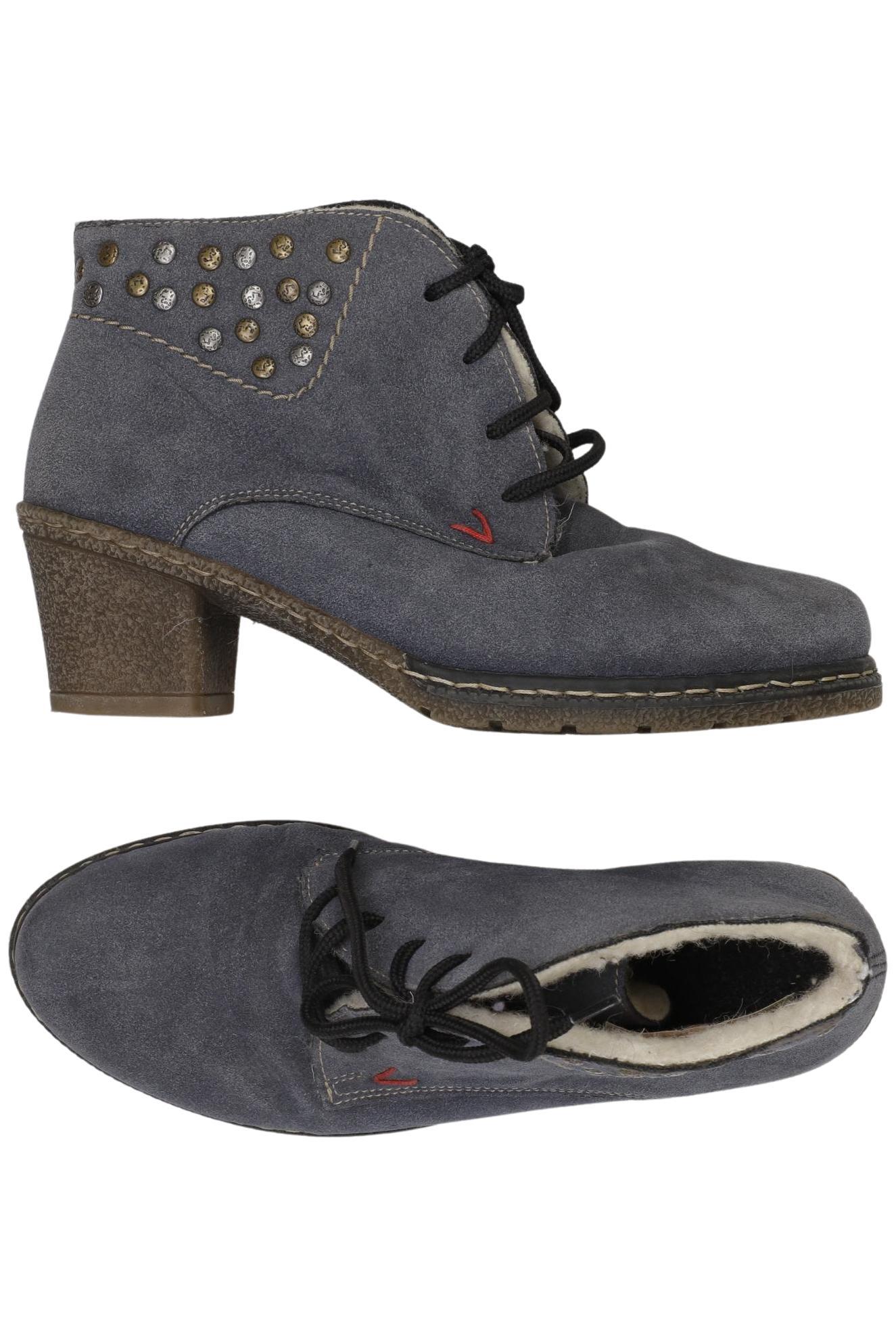 

Rieker Damen Stiefelette, blau, Gr. 36