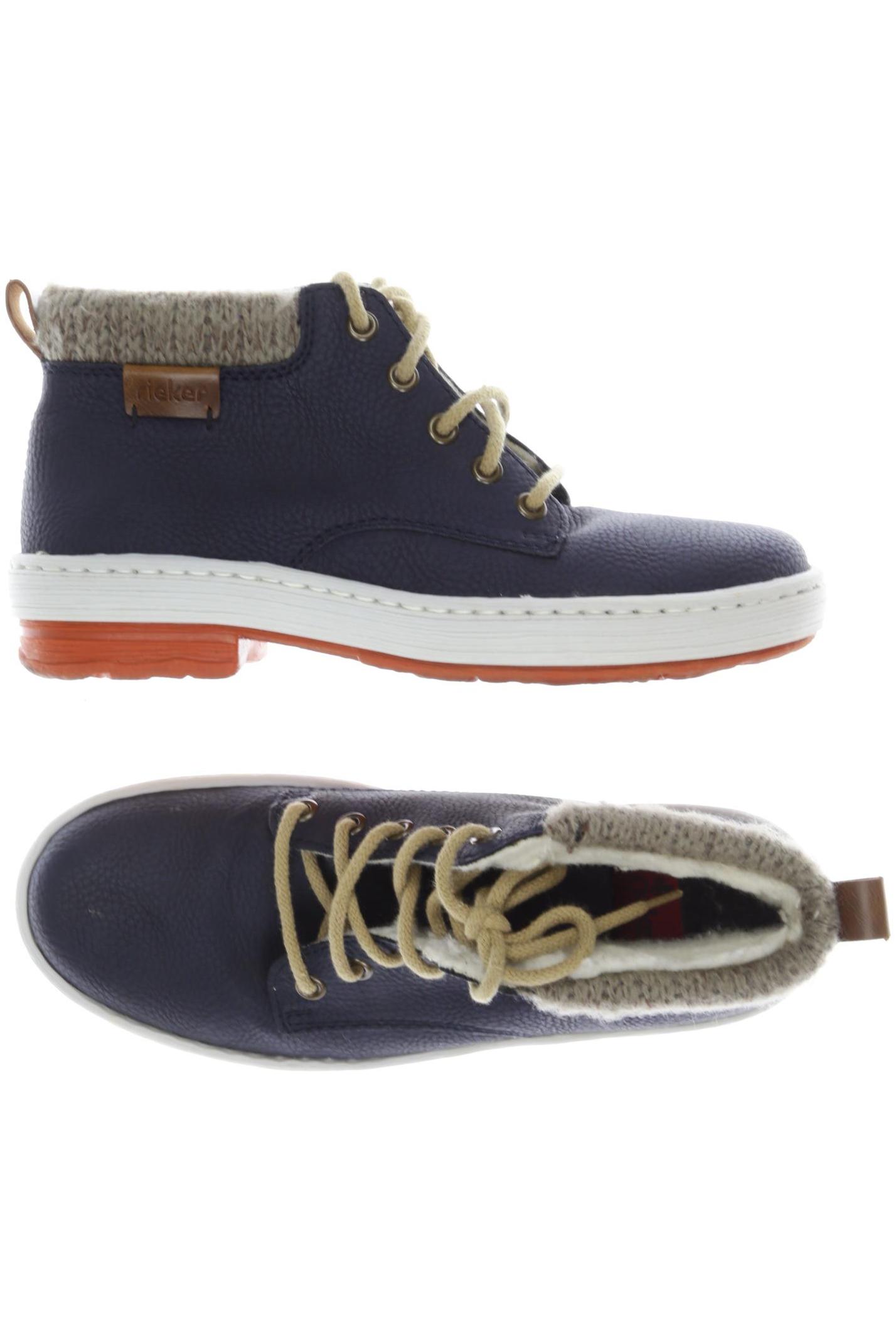 

Rieker Damen Stiefelette, marineblau, Gr. 36