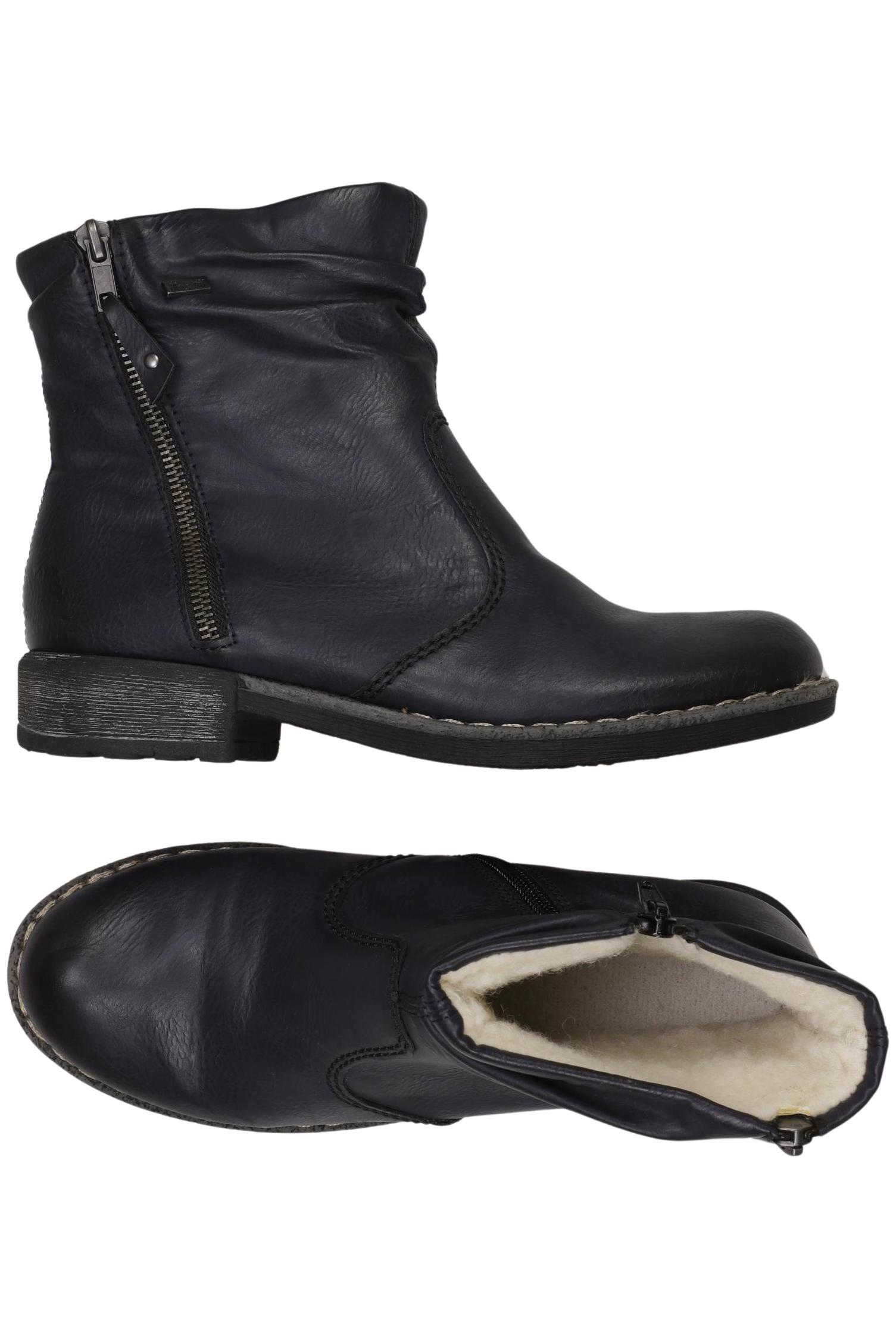 

Rieker Damen Stiefelette, marineblau, Gr. 38