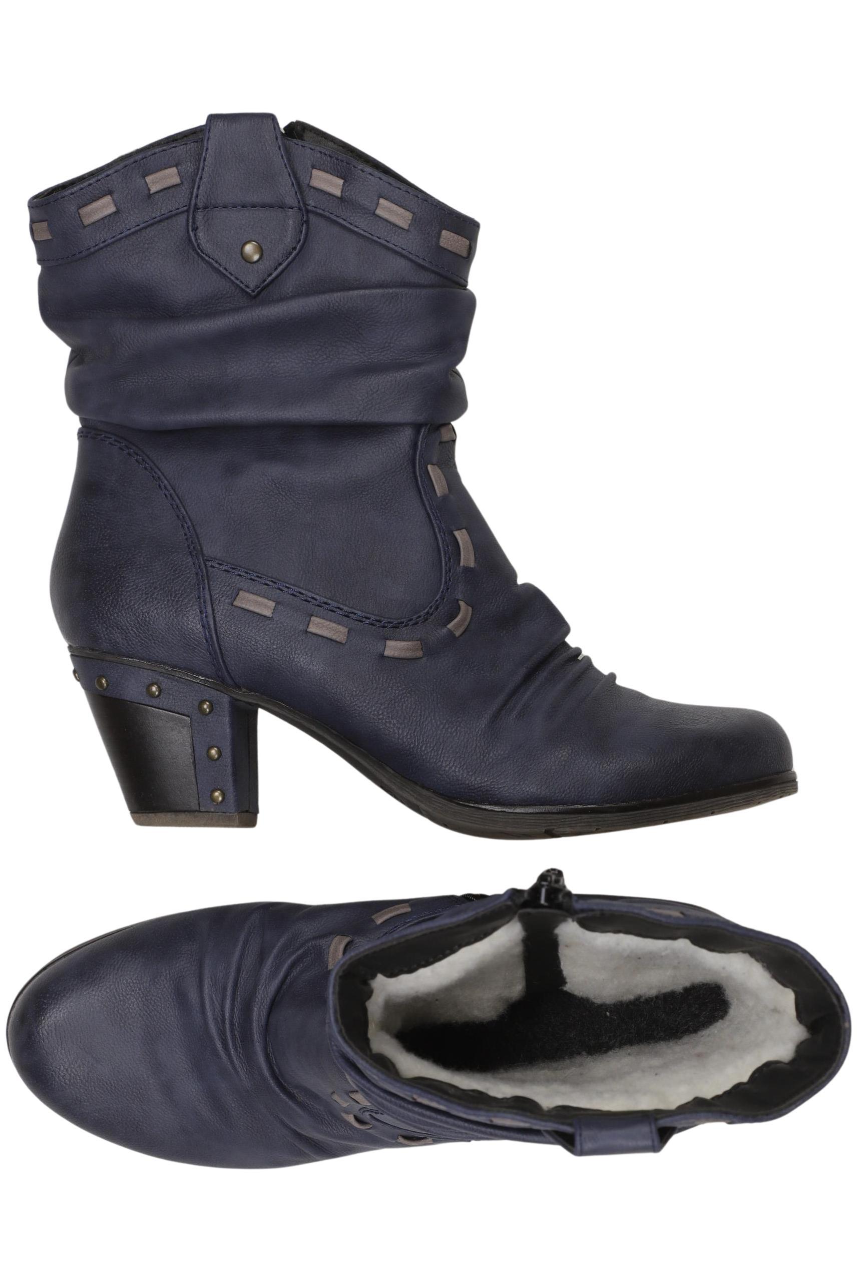 

Rieker Damen Stiefelette, marineblau, Gr. 39