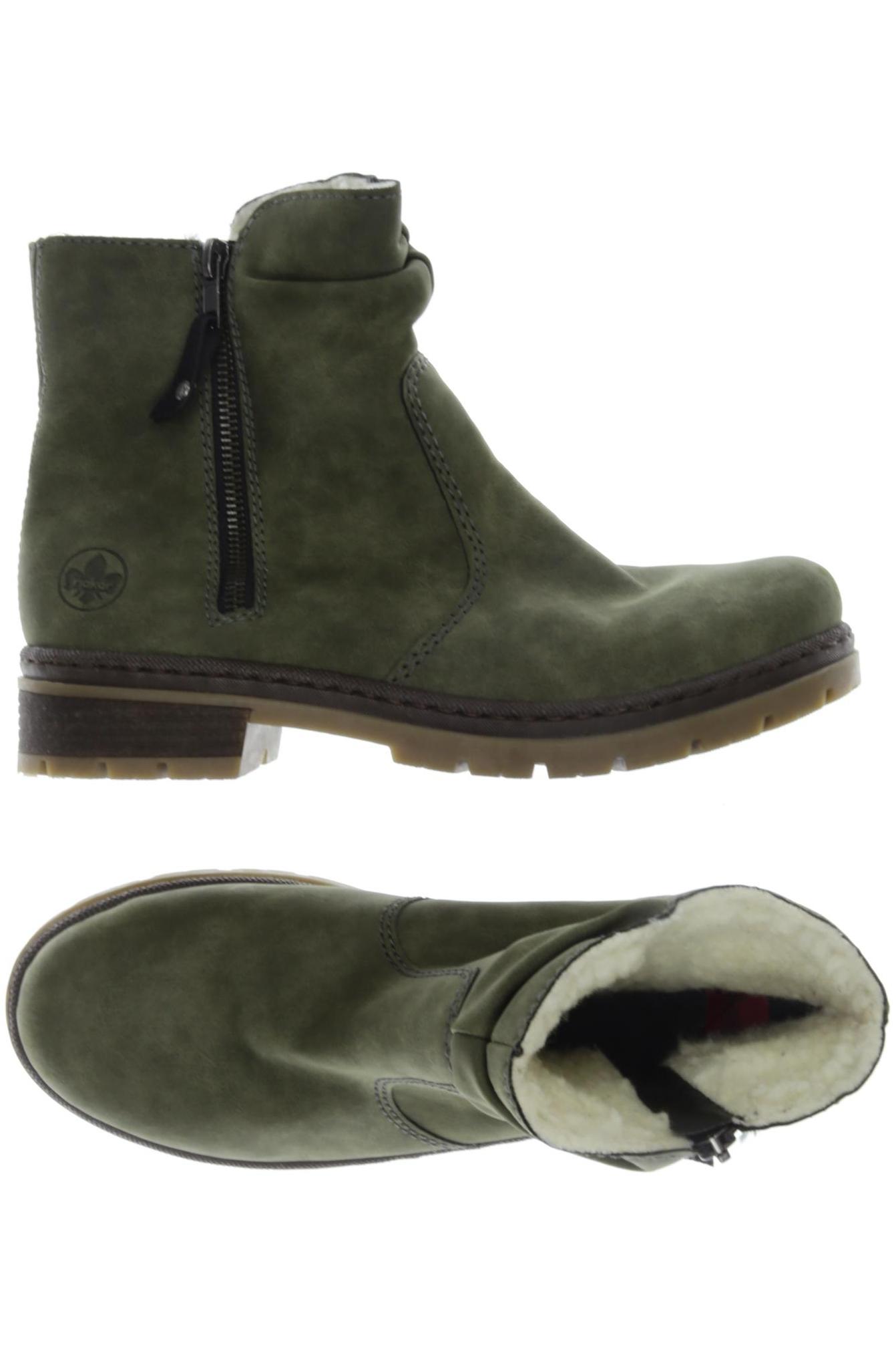 

Rieker Damen Stiefelette, grün, Gr. 39