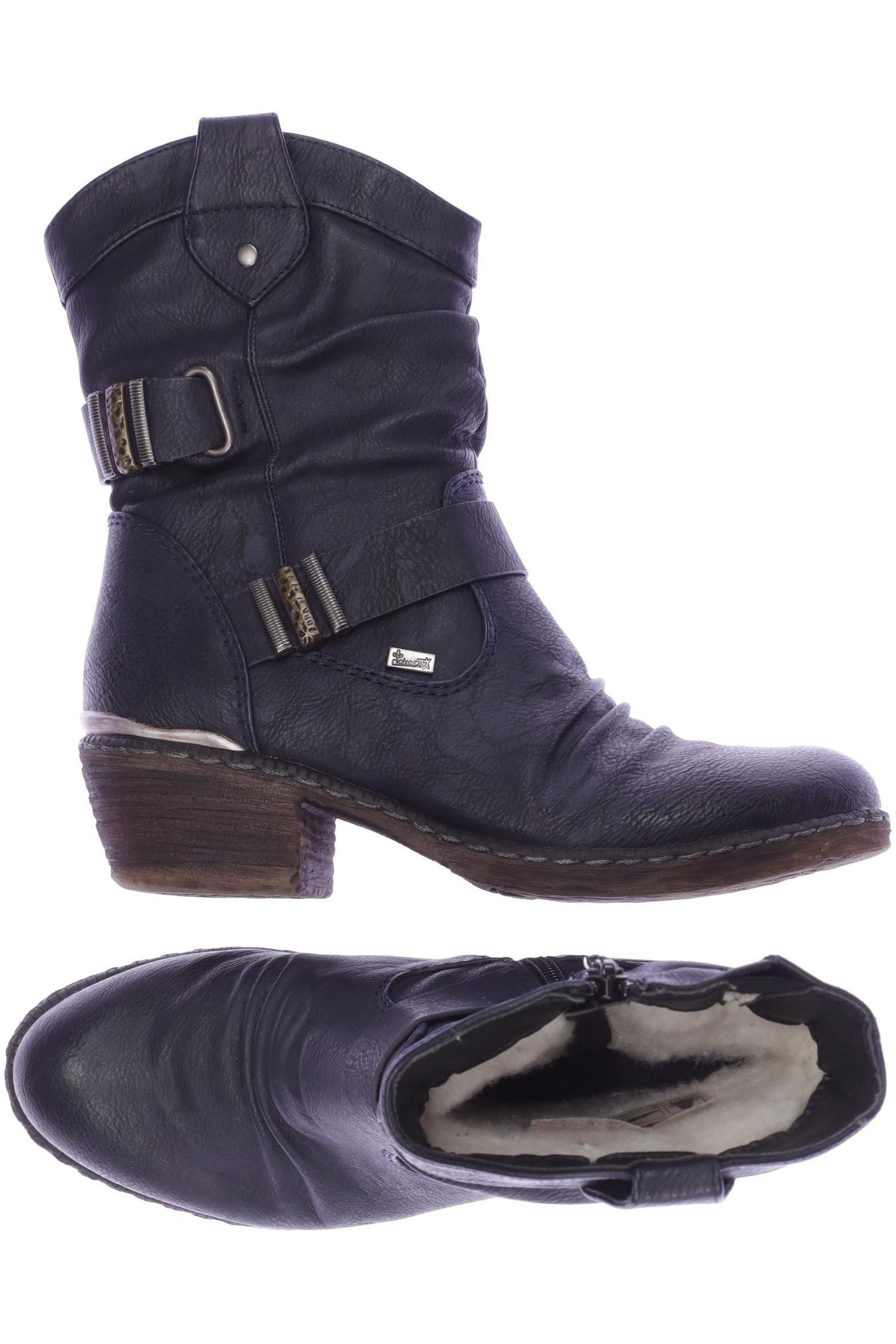 

Rieker Damen Stiefelette, marineblau, Gr. 36