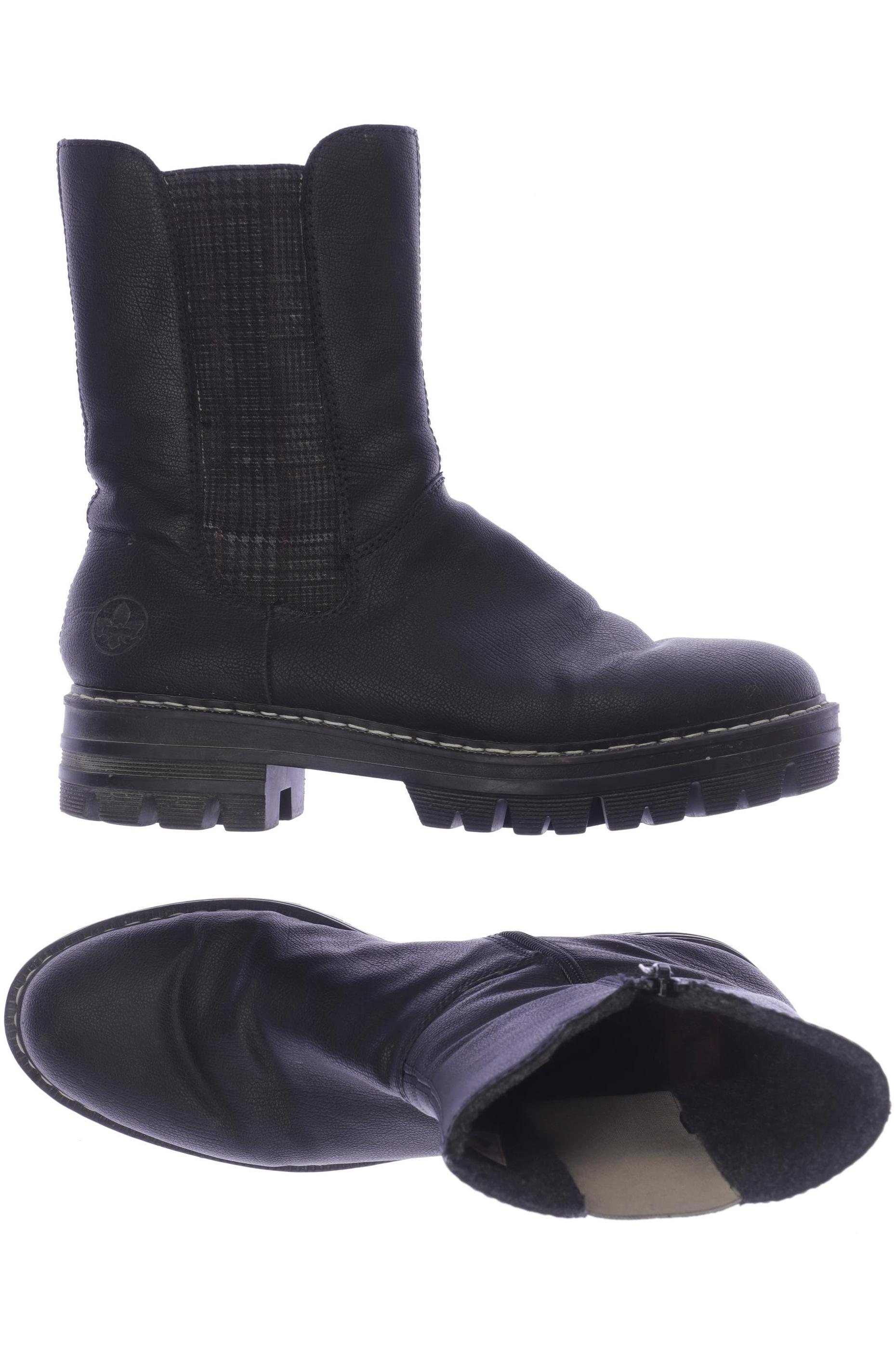 

Rieker Damen Stiefelette, schwarz, Gr. 40