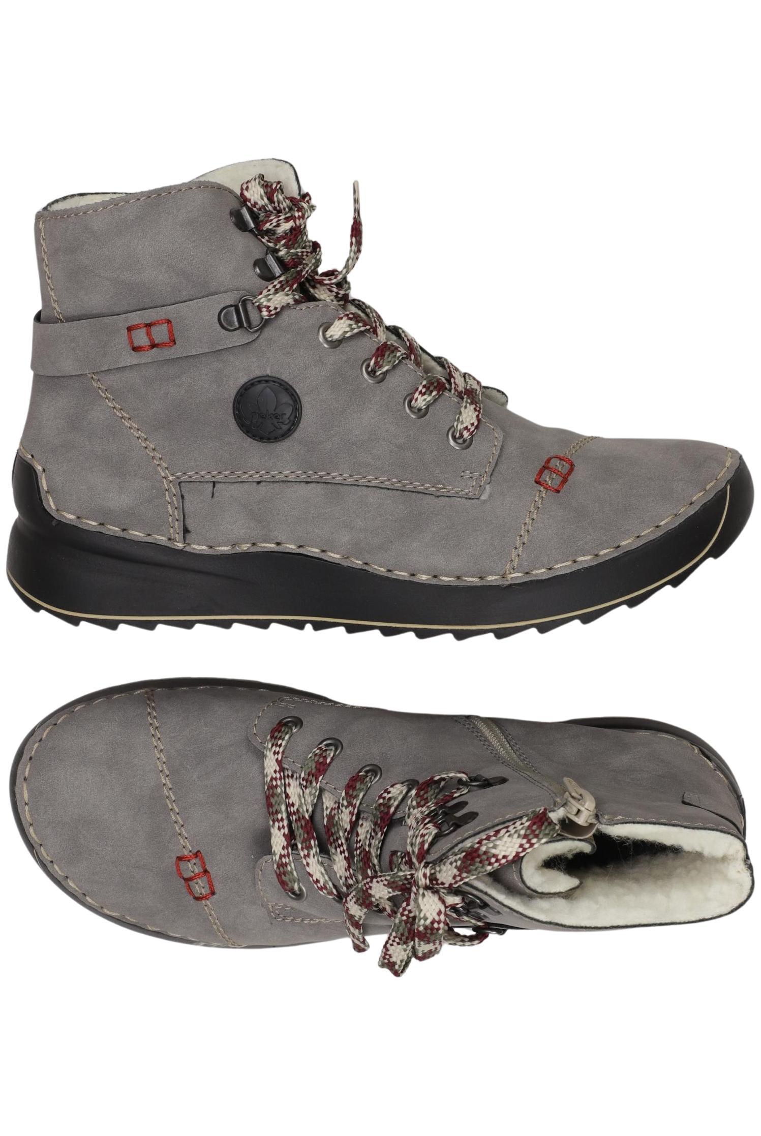 

Rieker Damen Stiefelette, grau, Gr. 40