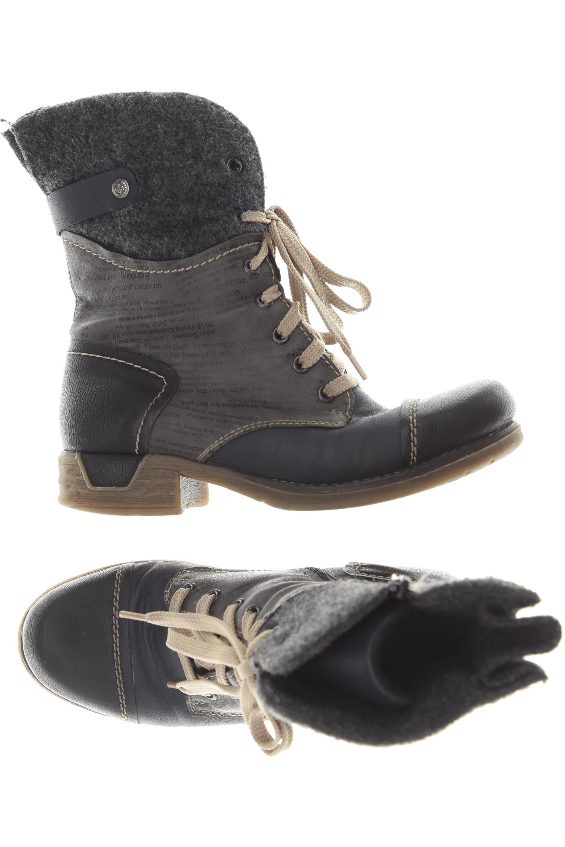 

Rieker Damen Stiefelette, grau, Gr. 37