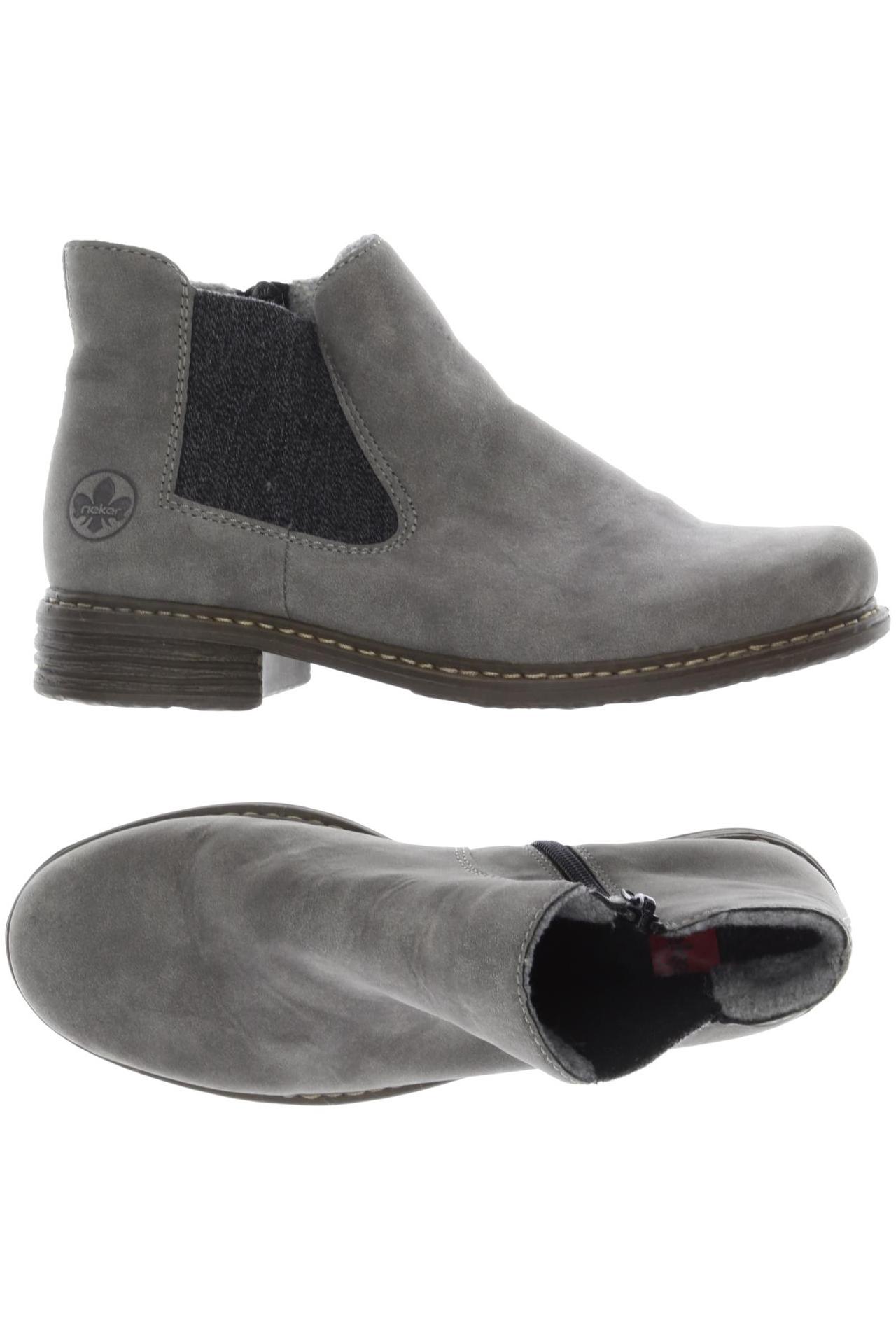 

Rieker Damen Stiefelette, grau, Gr. 36