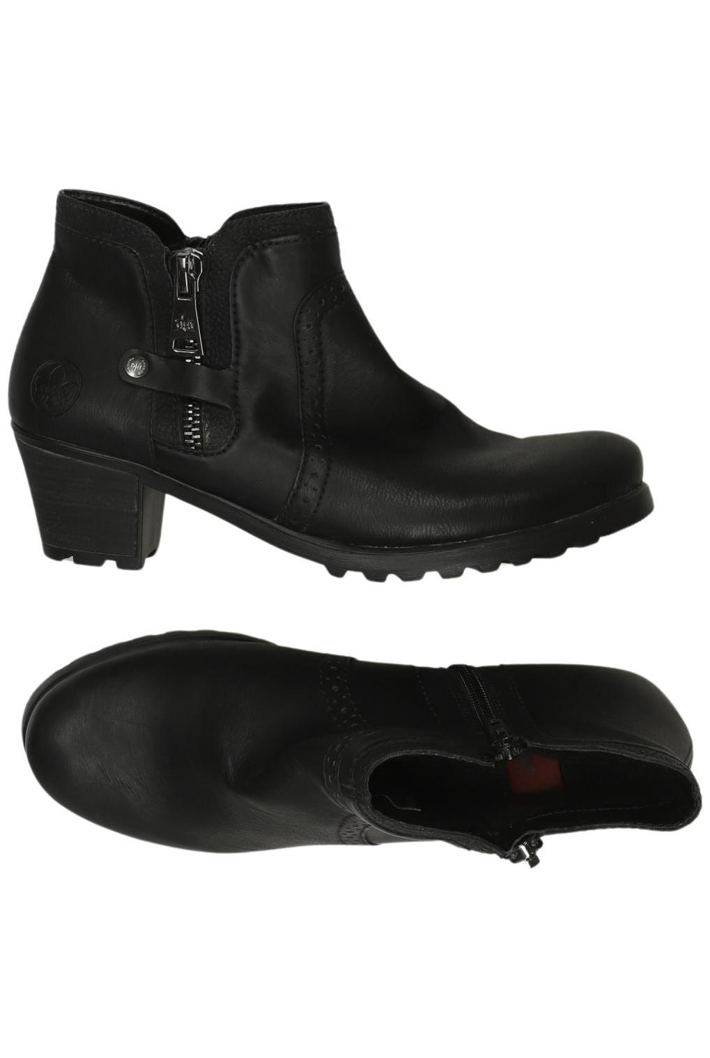 

Rieker Damen Stiefelette, schwarz, Gr. 40