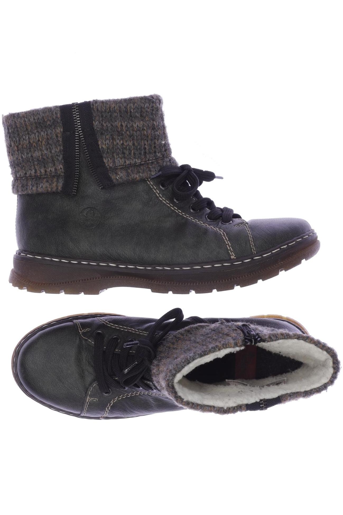 

Rieker Damen Stiefelette, grün, Gr. 42