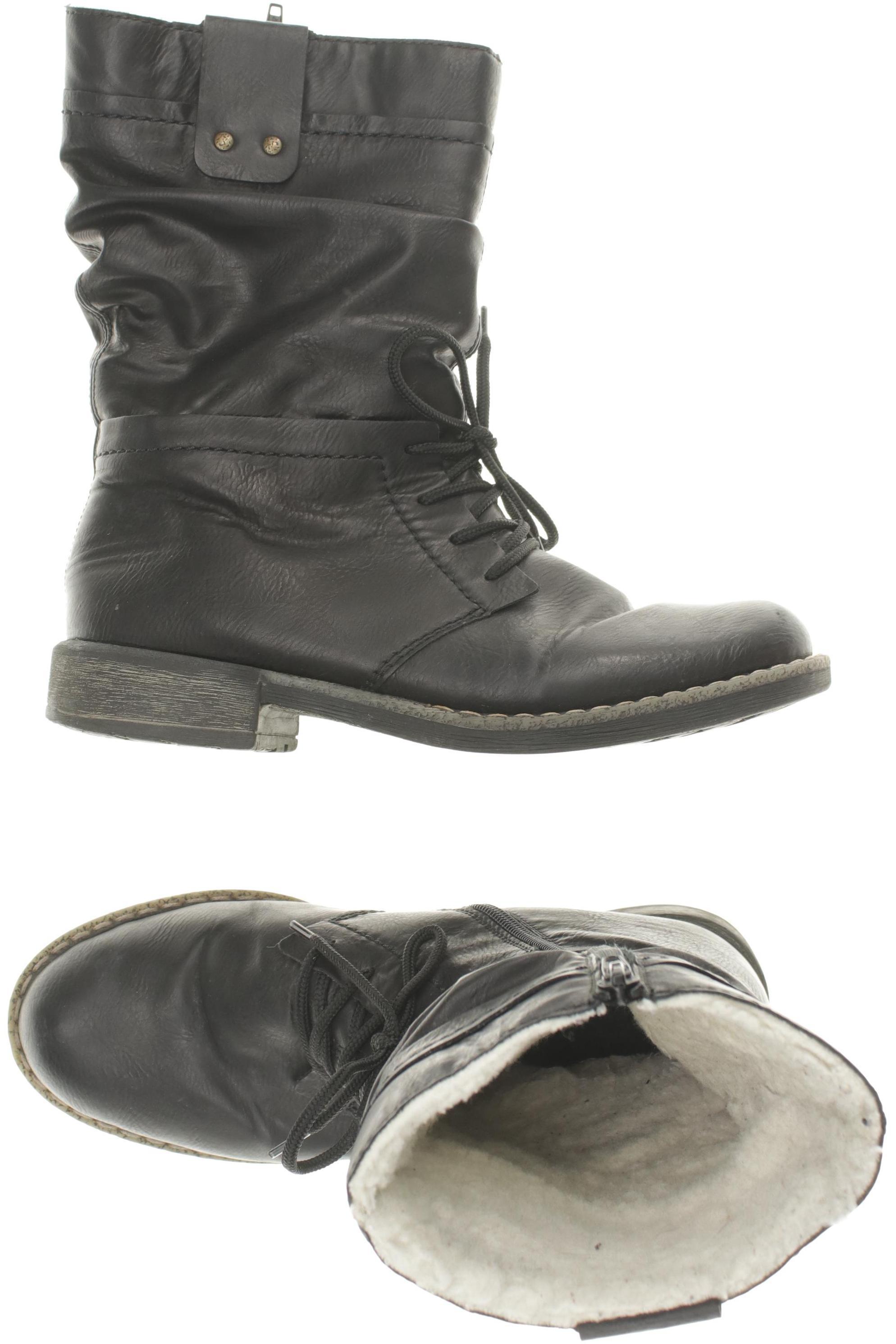 

Rieker Damen Stiefelette, schwarz, Gr. 40