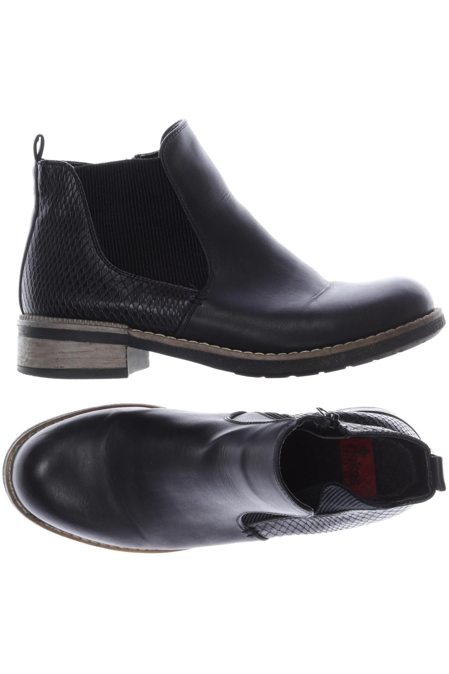 

Rieker Damen Stiefelette, schwarz, Gr. 38