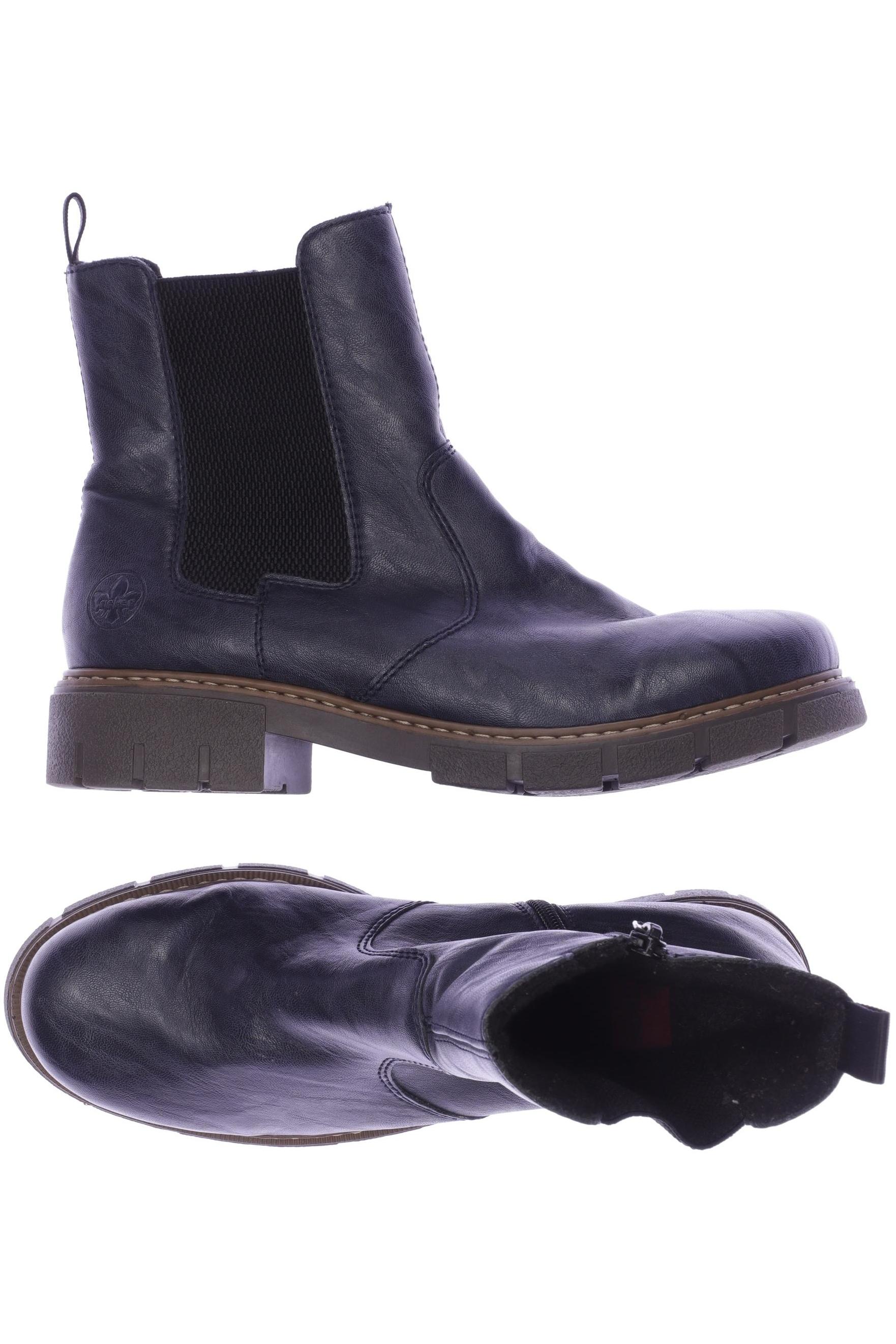 

Rieker Damen Stiefelette, marineblau, Gr. 40