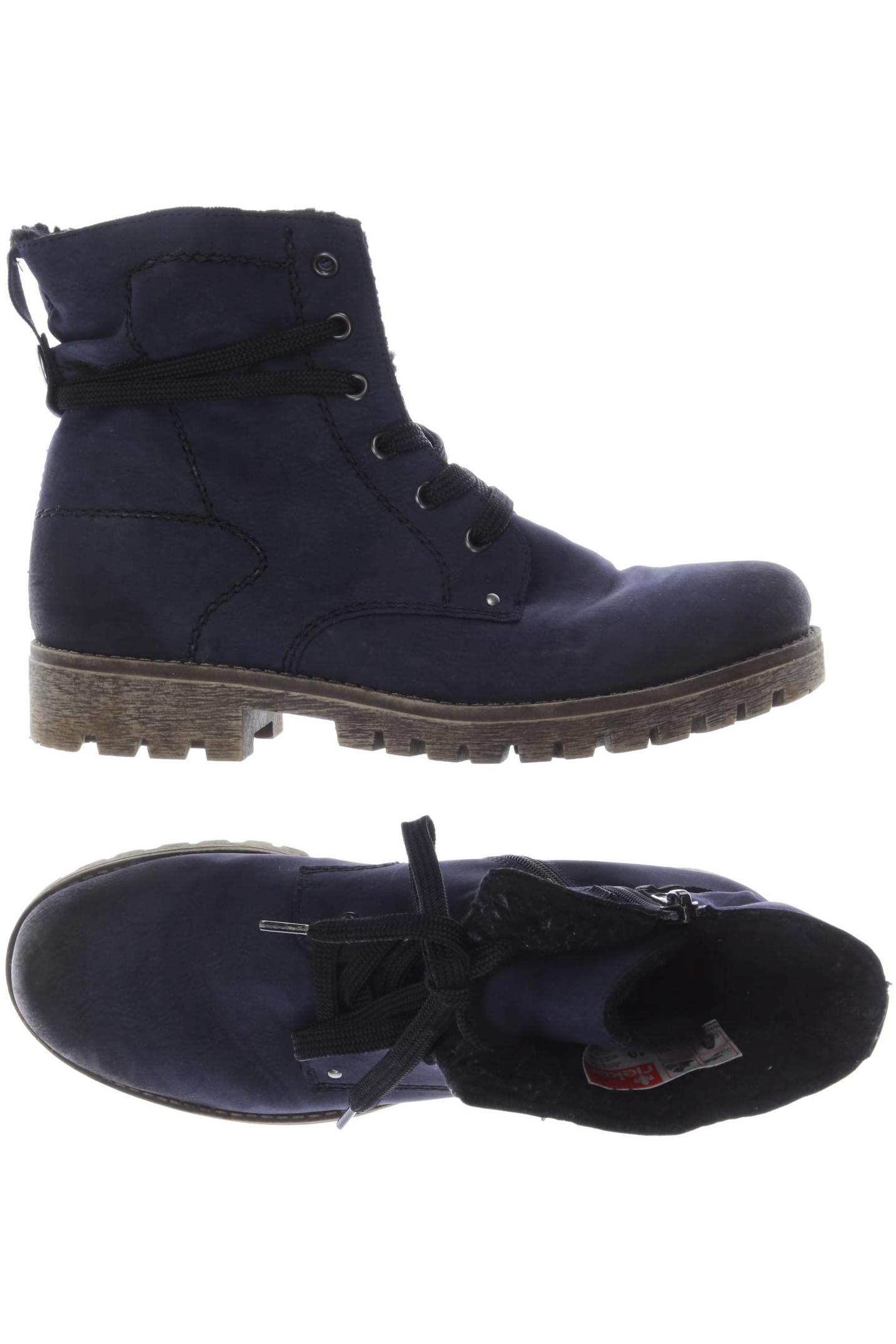 

Rieker Damen Stiefelette, marineblau, Gr. 40
