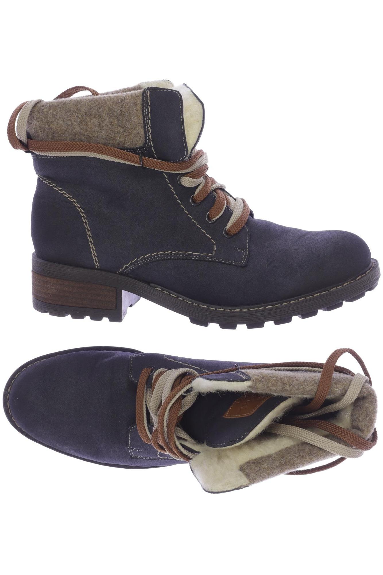 

Rieker Damen Stiefelette, marineblau, Gr. 41