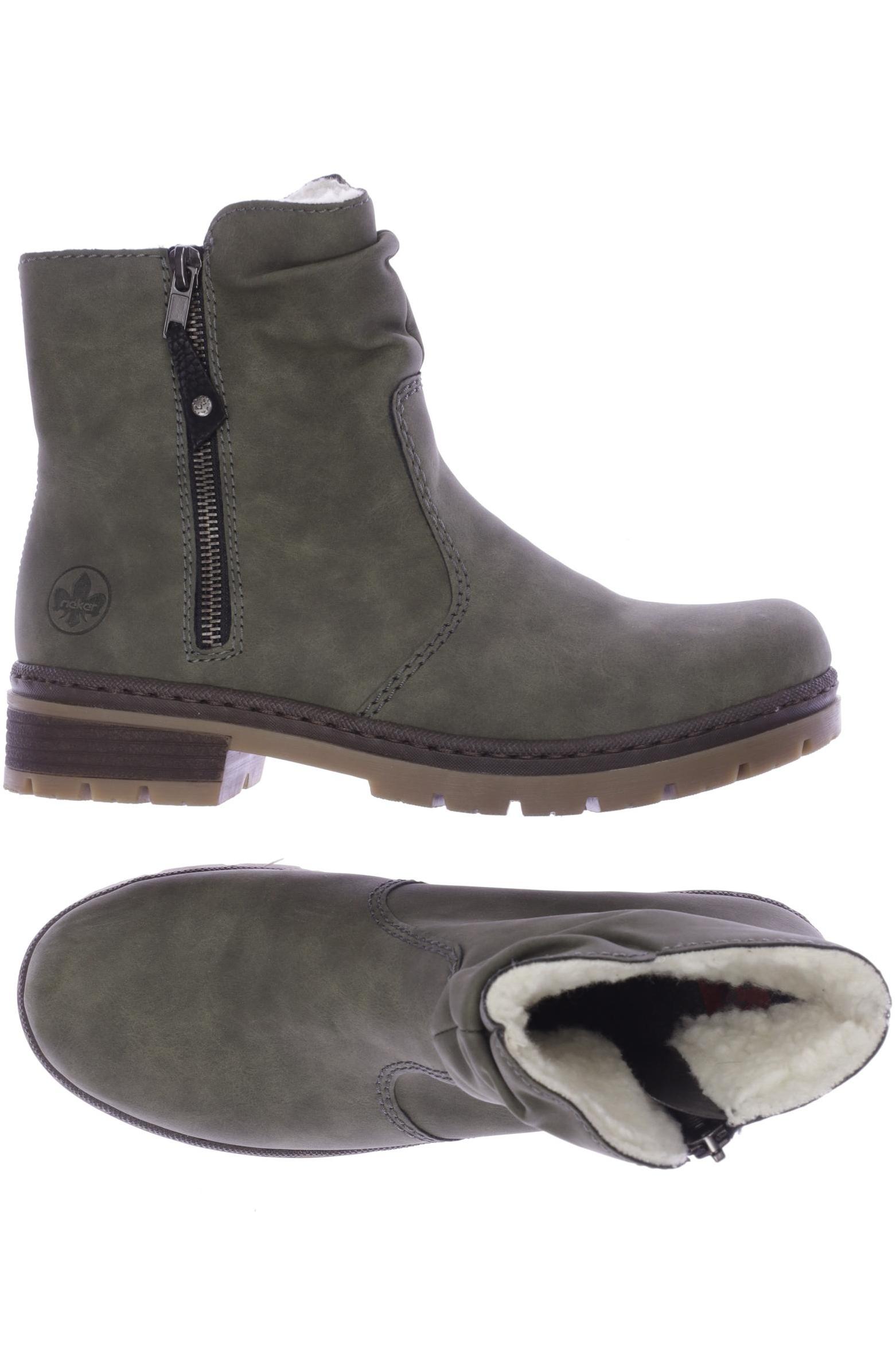 

Rieker Damen Stiefelette, grün, Gr. 38
