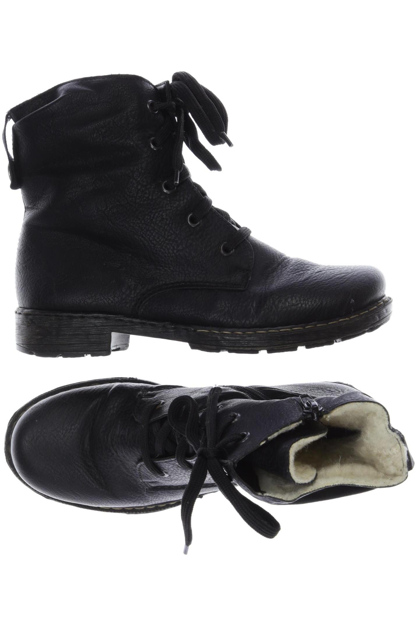 

Rieker Damen Stiefelette, schwarz, Gr. 37