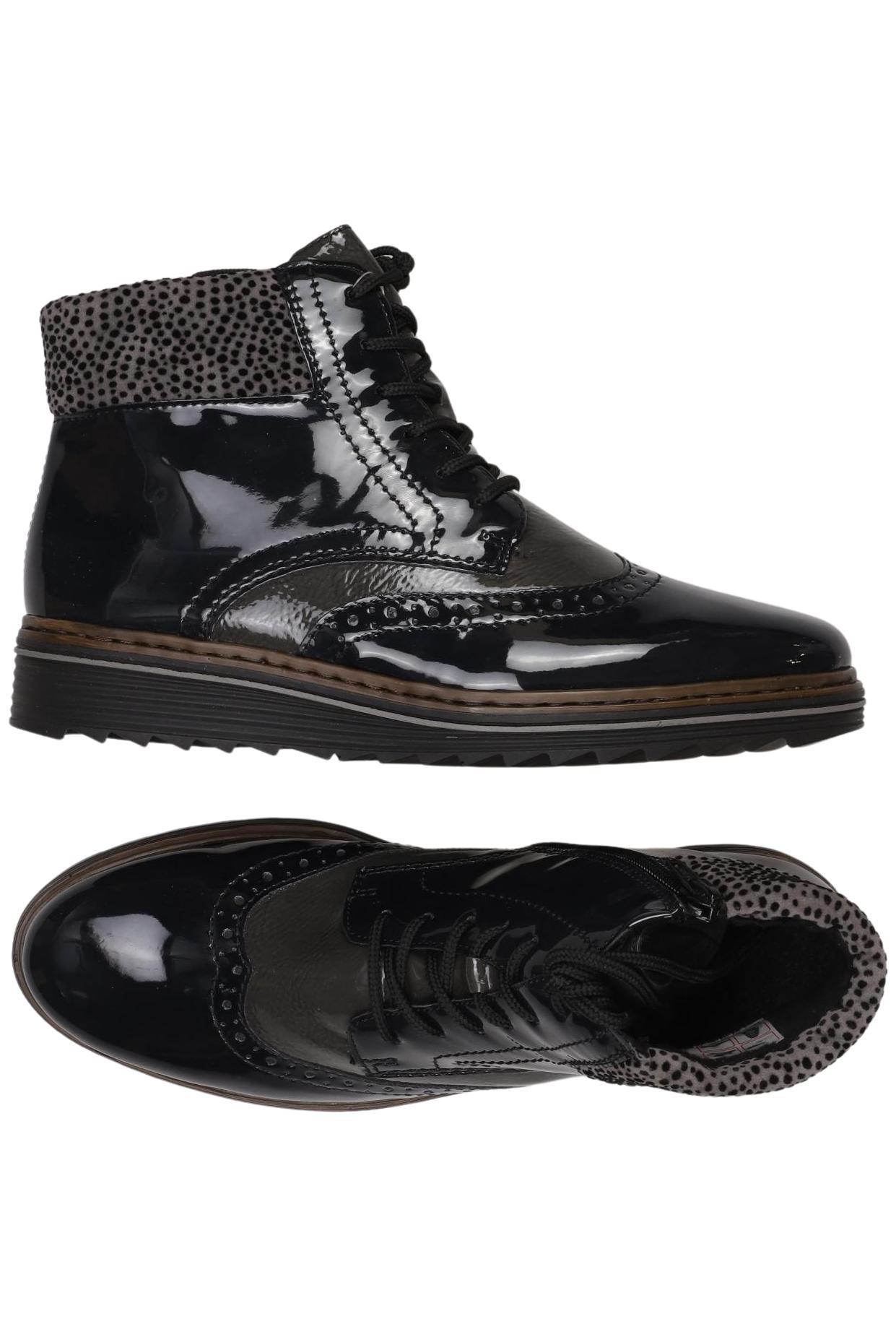 

Rieker Damen Stiefelette, schwarz, Gr. 40