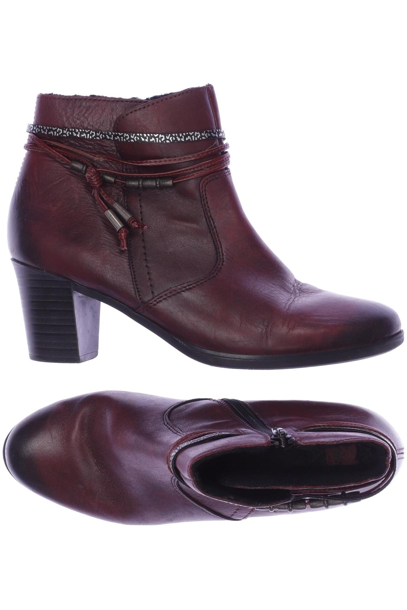 

Rieker Damen Stiefelette, bordeaux, Gr. 38