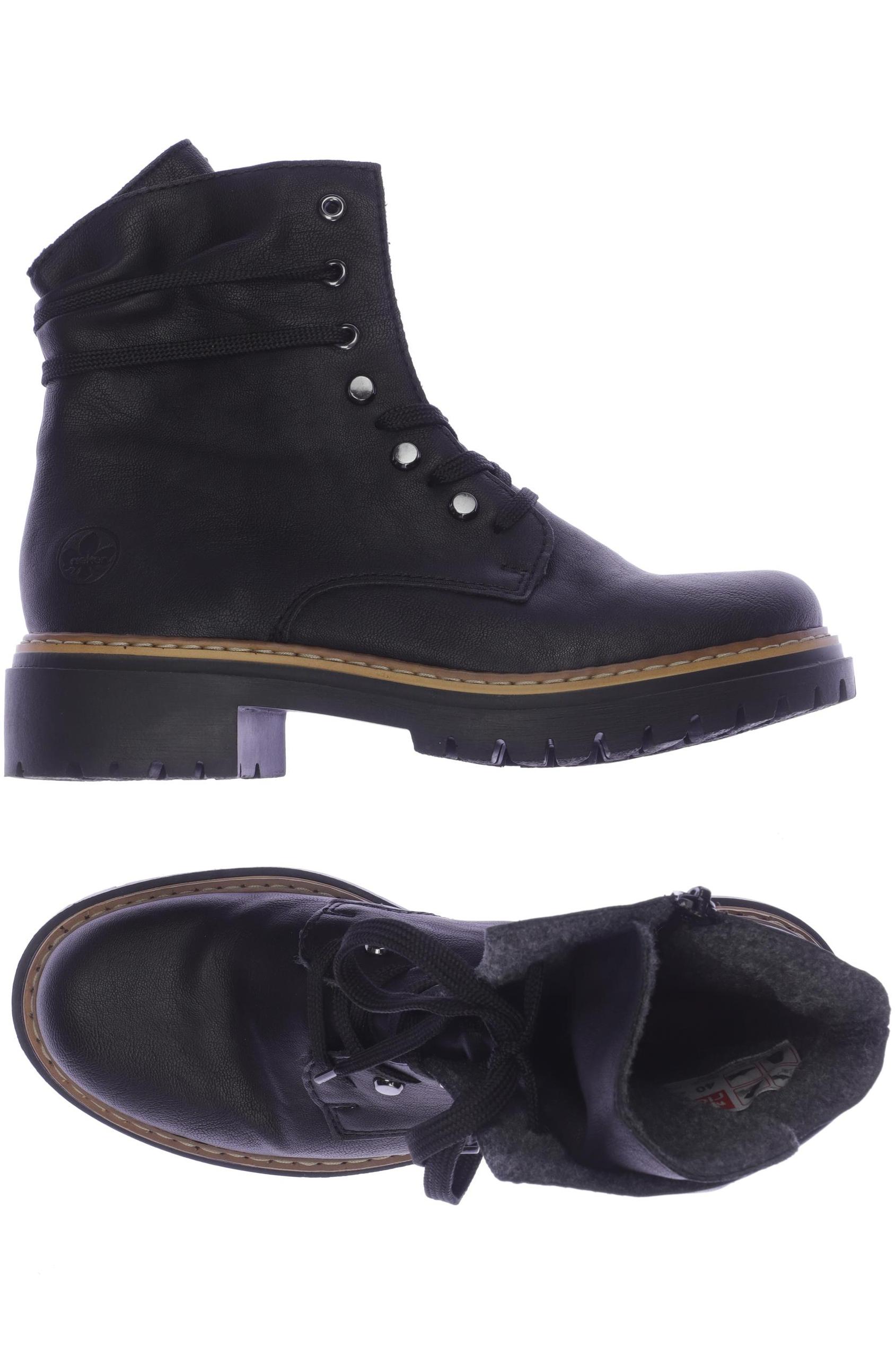 

Rieker Damen Stiefelette, schwarz, Gr. 40