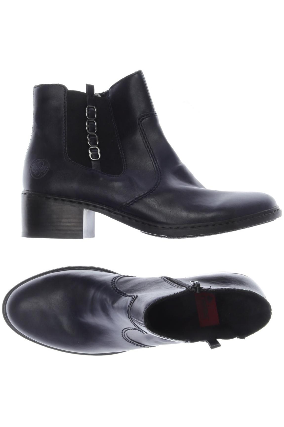 

Rieker Damen Stiefelette, marineblau, Gr. 40