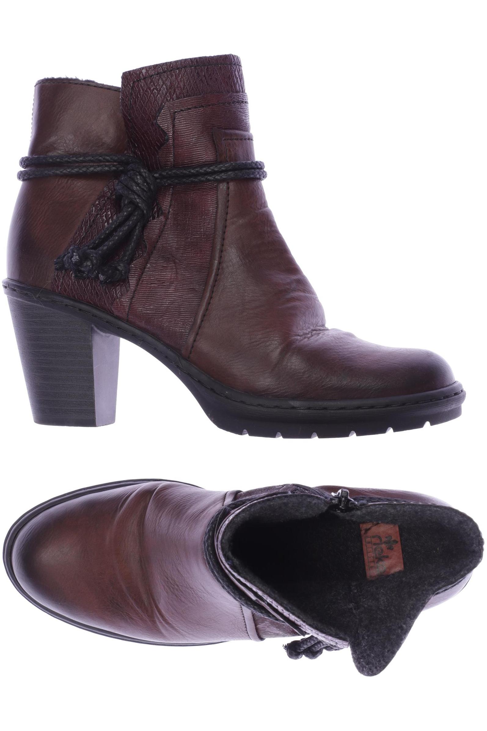 

Rieker Damen Stiefelette, rot, Gr. 39