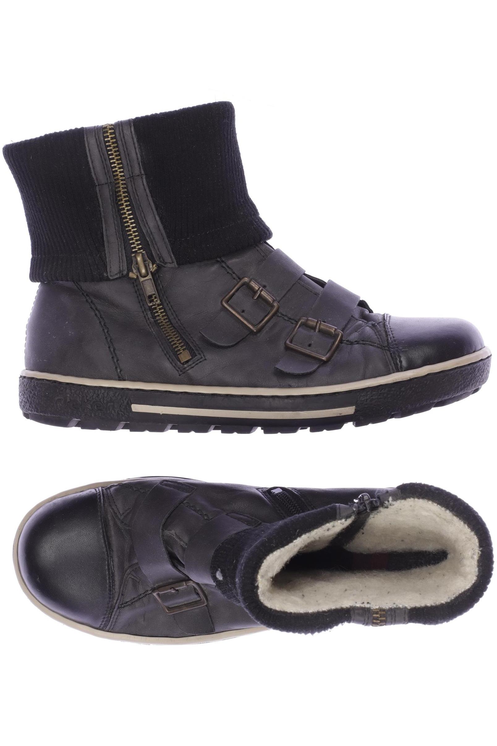 

Rieker Damen Stiefelette, grau, Gr. 38