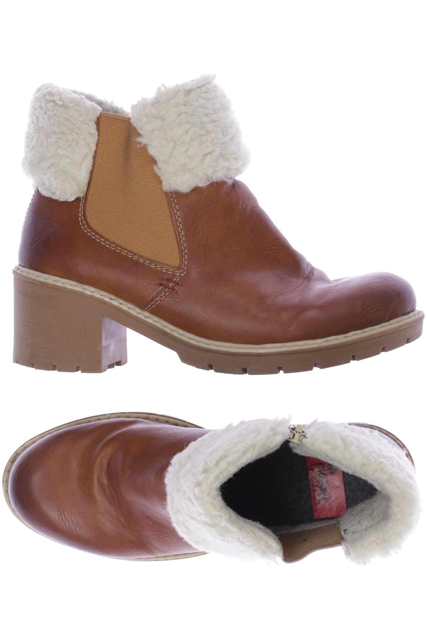 

Rieker Damen Stiefelette, orange, Gr. 37