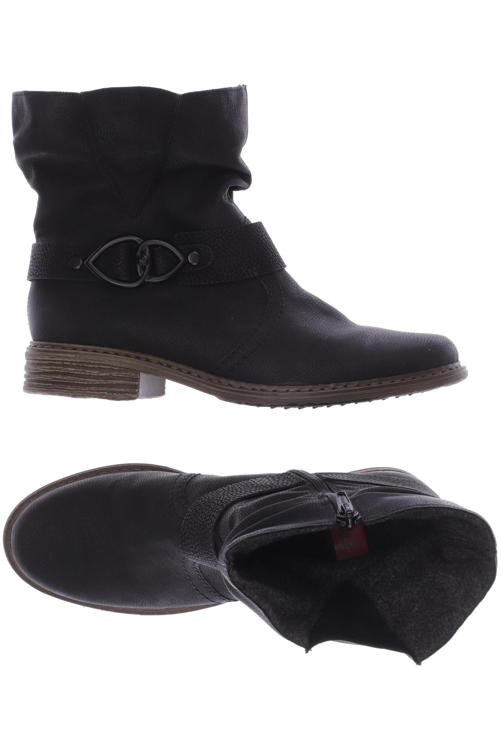 

Rieker Damen Stiefelette, schwarz, Gr. 39