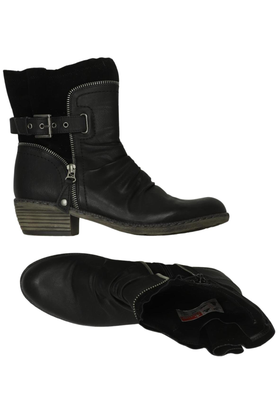 

Rieker Damen Stiefelette, schwarz, Gr. 40