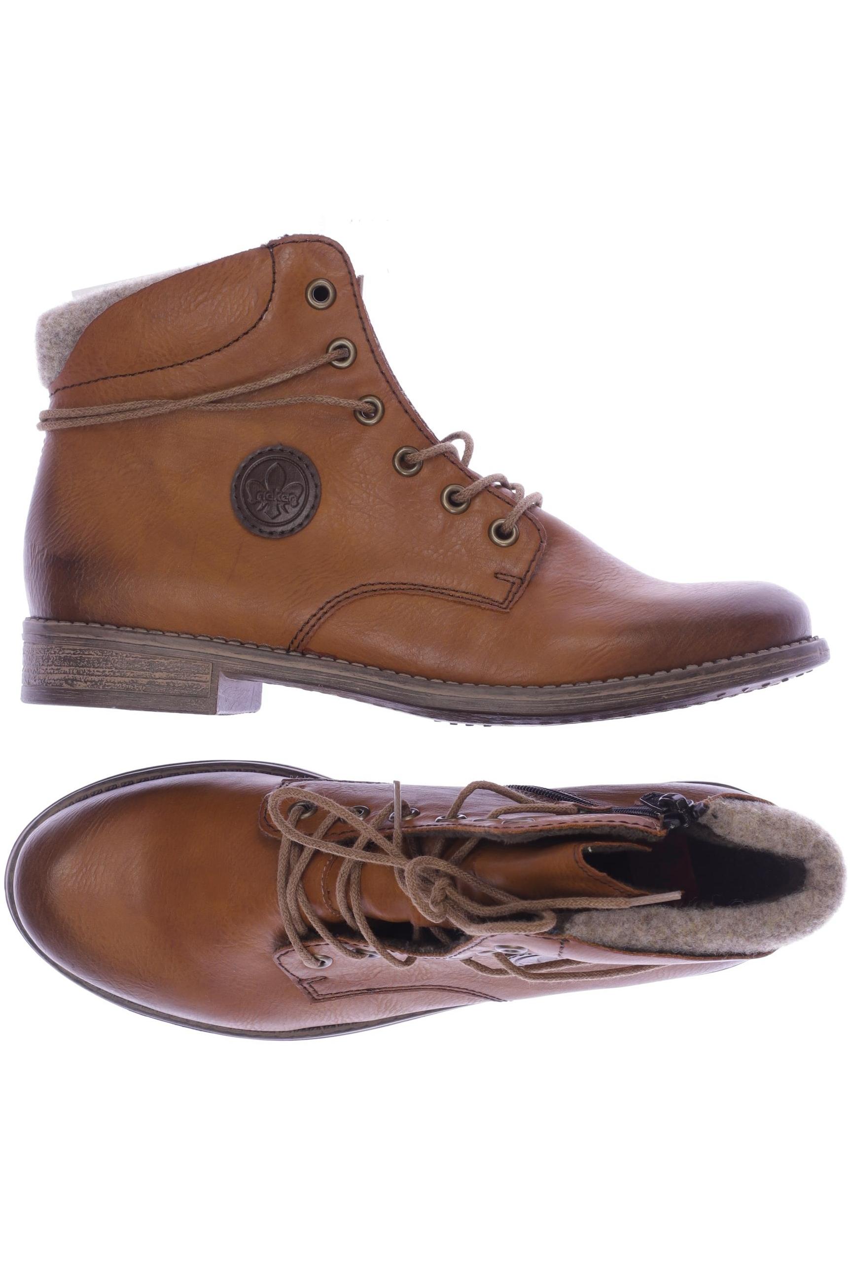 

Rieker Damen Stiefelette, orange, Gr. 38