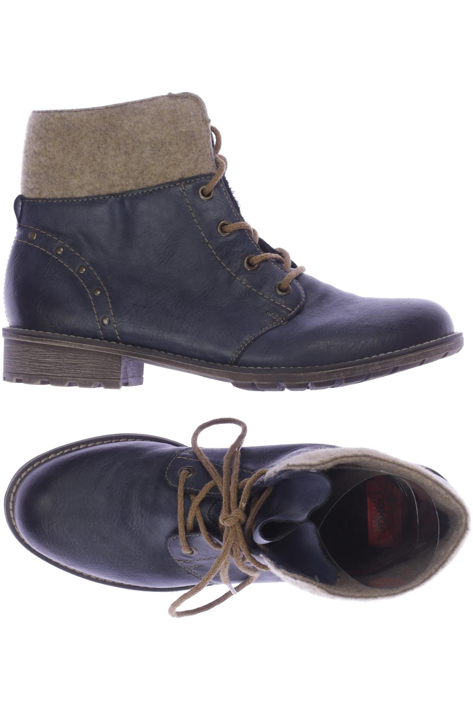 

Rieker Damen Stiefelette, marineblau