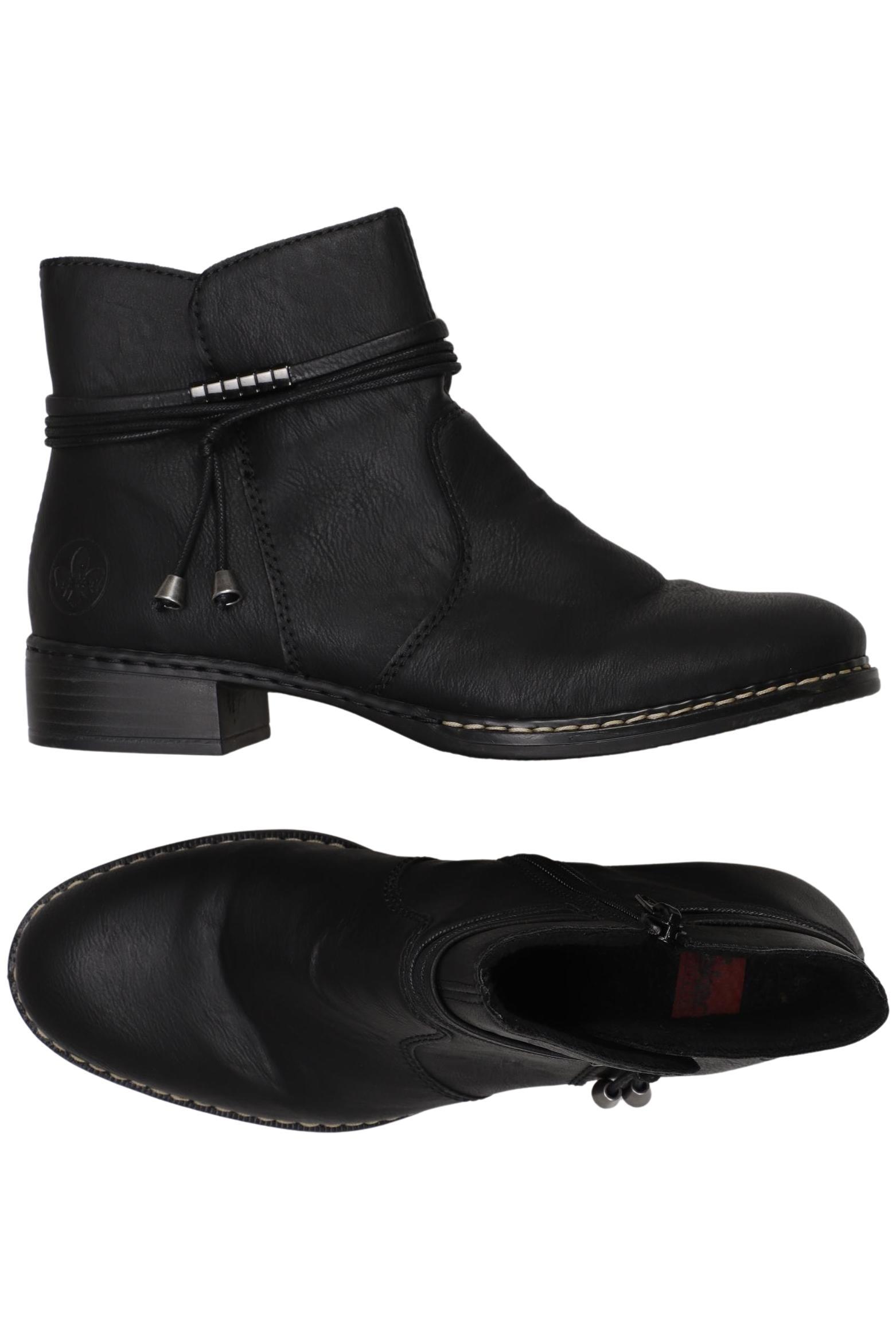 

Rieker Damen Stiefelette, schwarz, Gr. 38